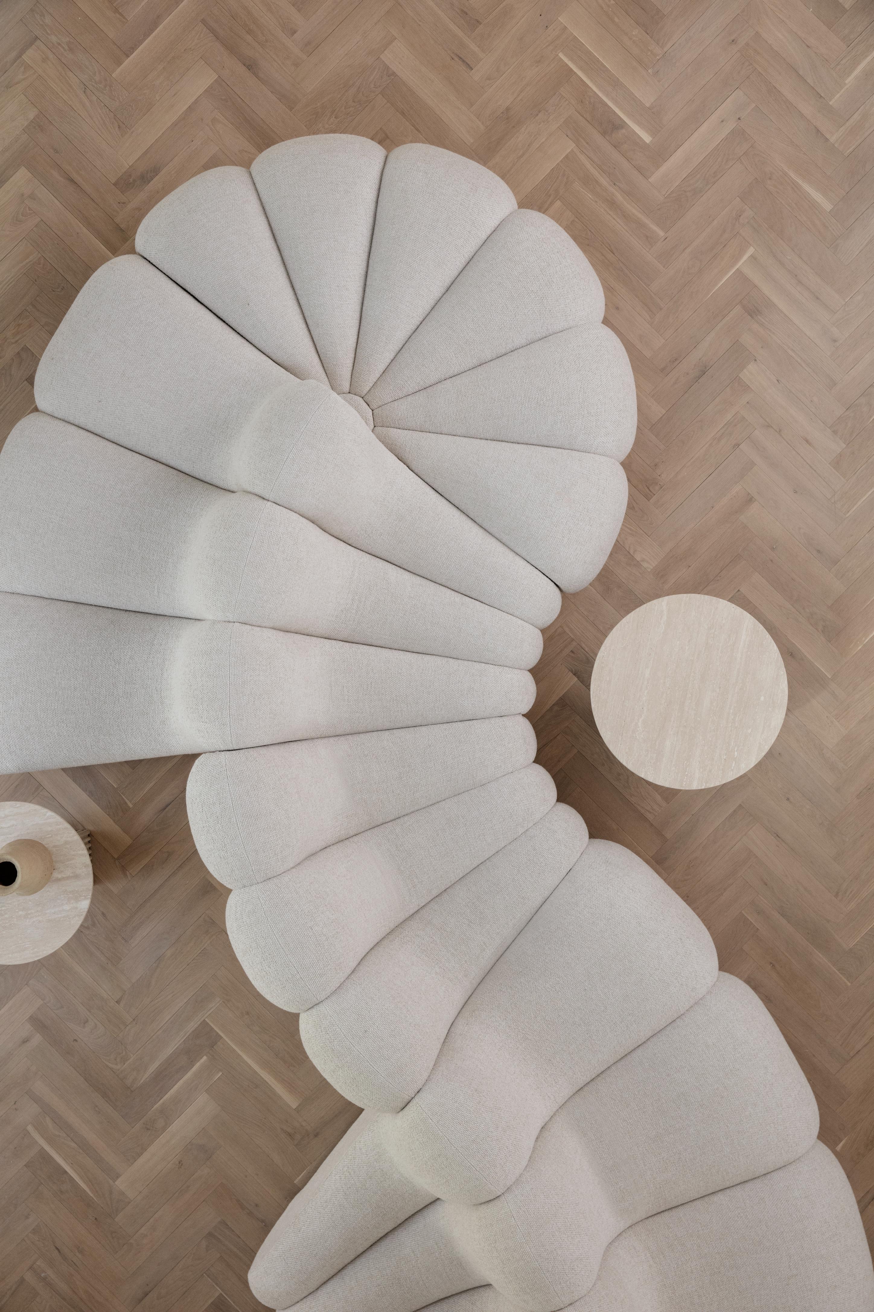 SOHO travertine coffee table
