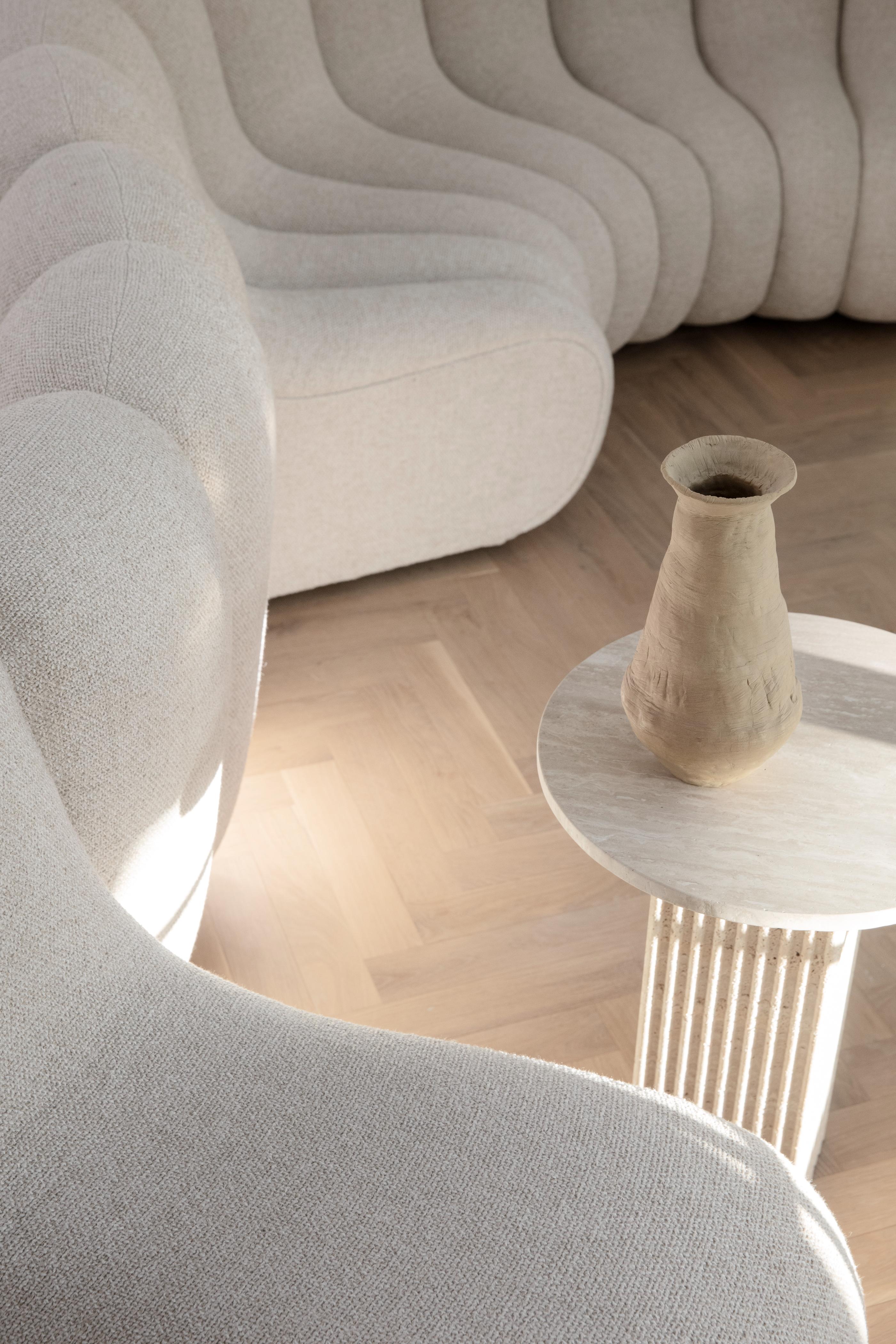 SOHO travertine coffee table