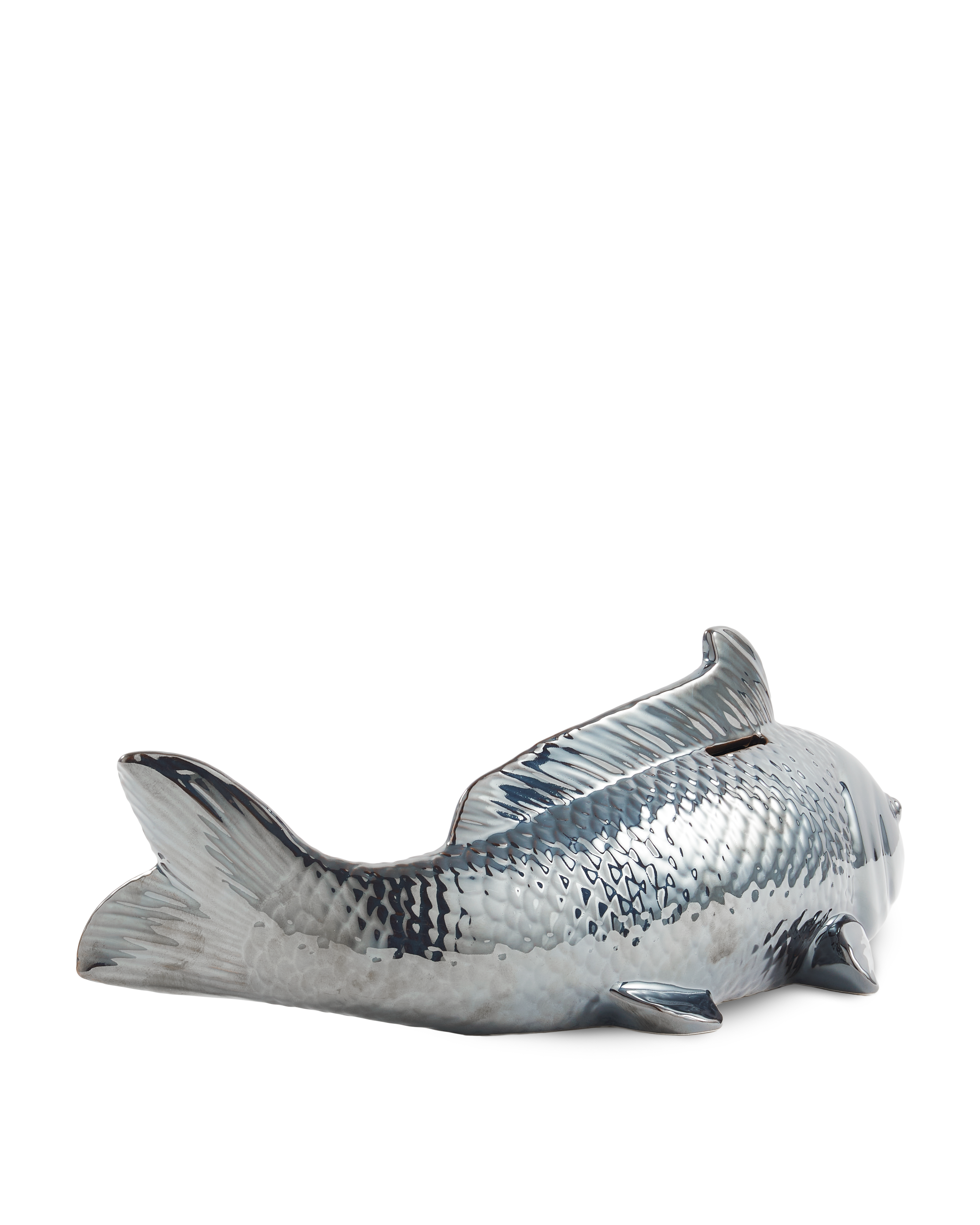 Skarbonka FISCH SPARDOSE metallic