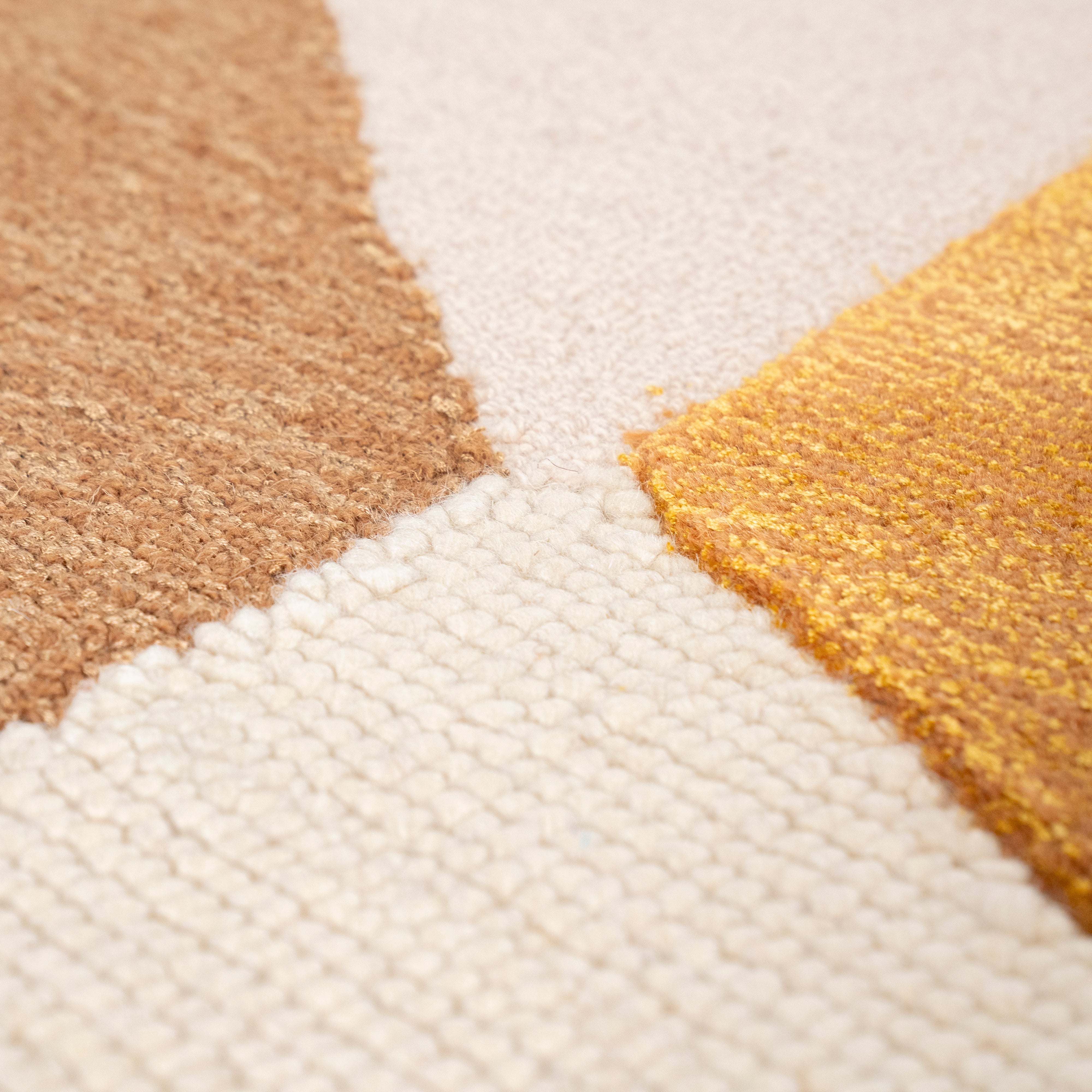 KAZI mustard rug