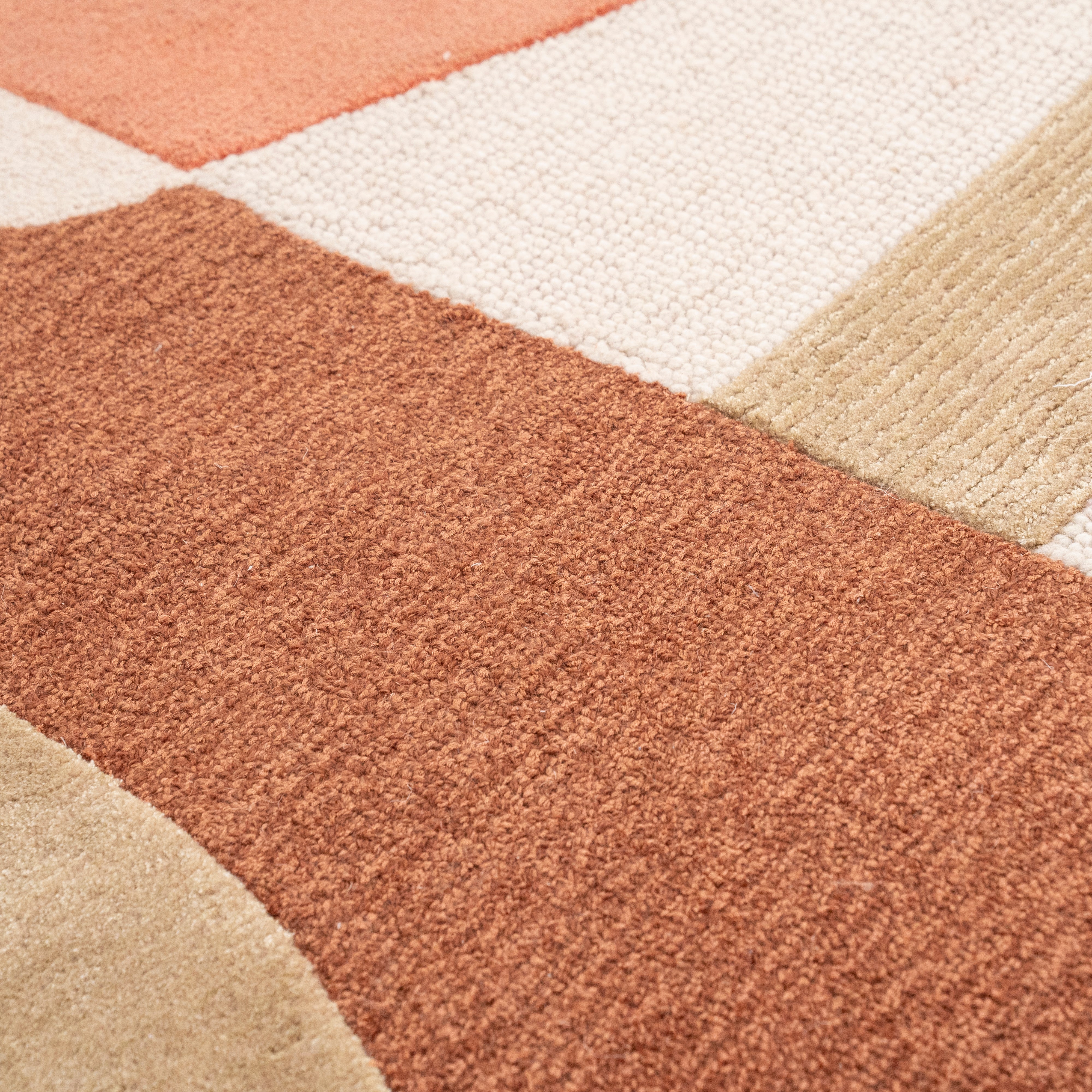 KAZI terracotta rug
