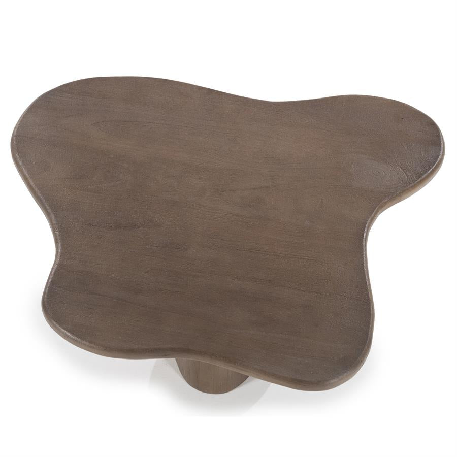 FALL coffee table set dark brown mango wood
