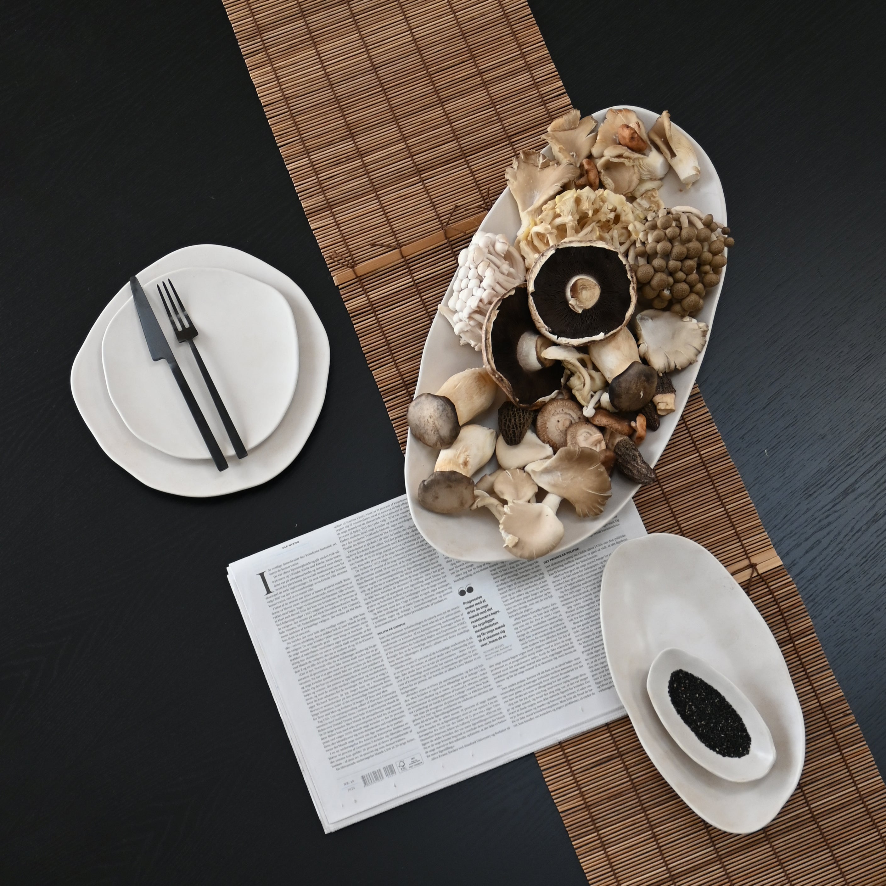 KOGEI Black Cutlery Set