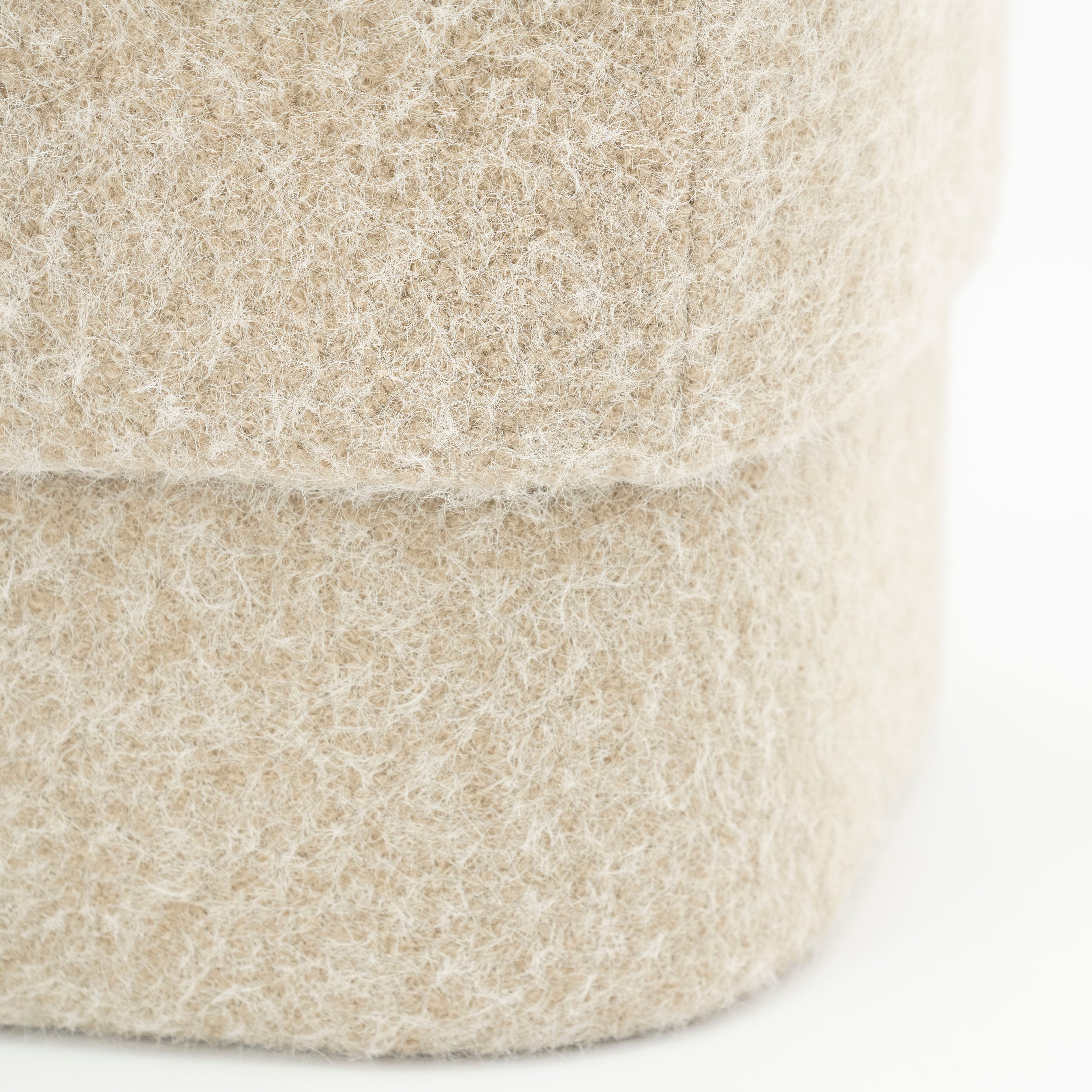 KELSO Cream Pouf