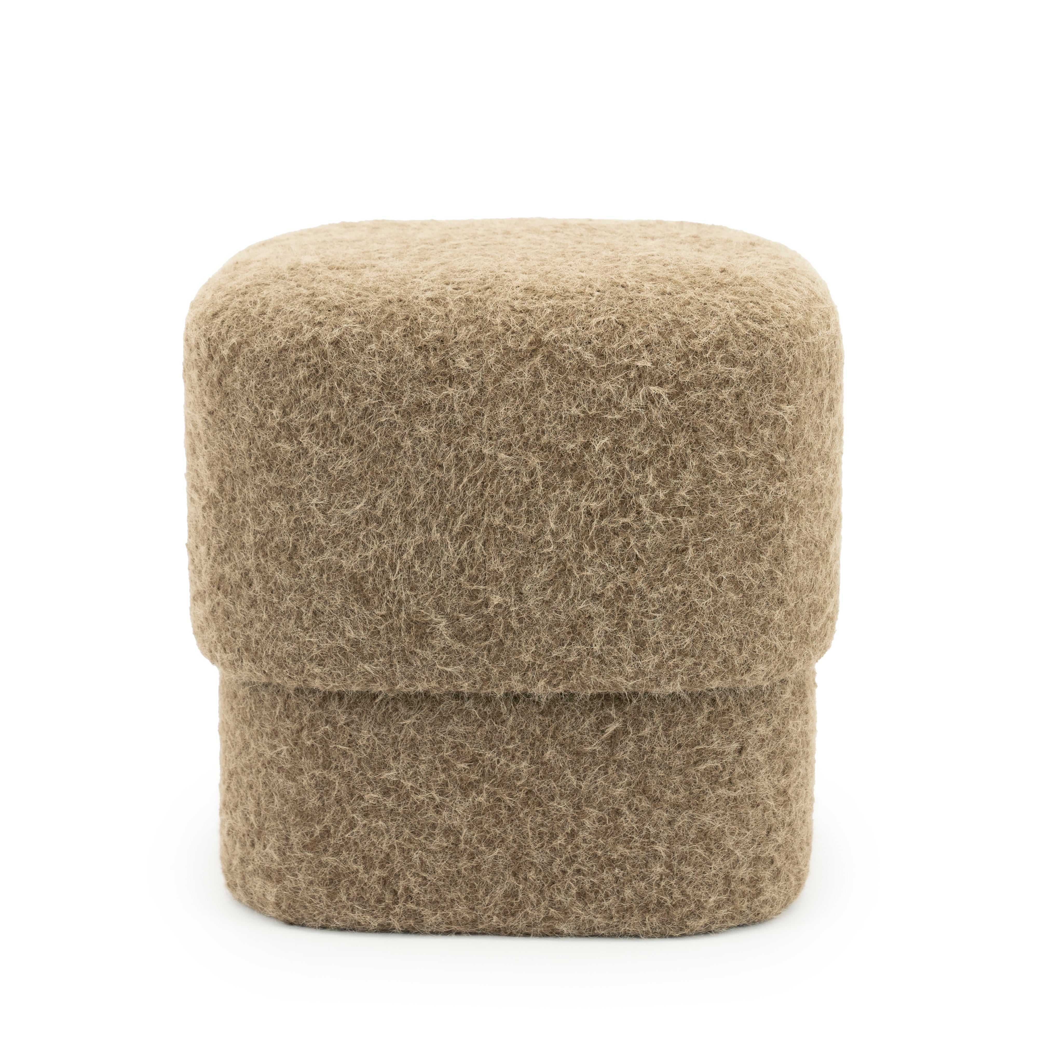 KELSO Brown Pouf
