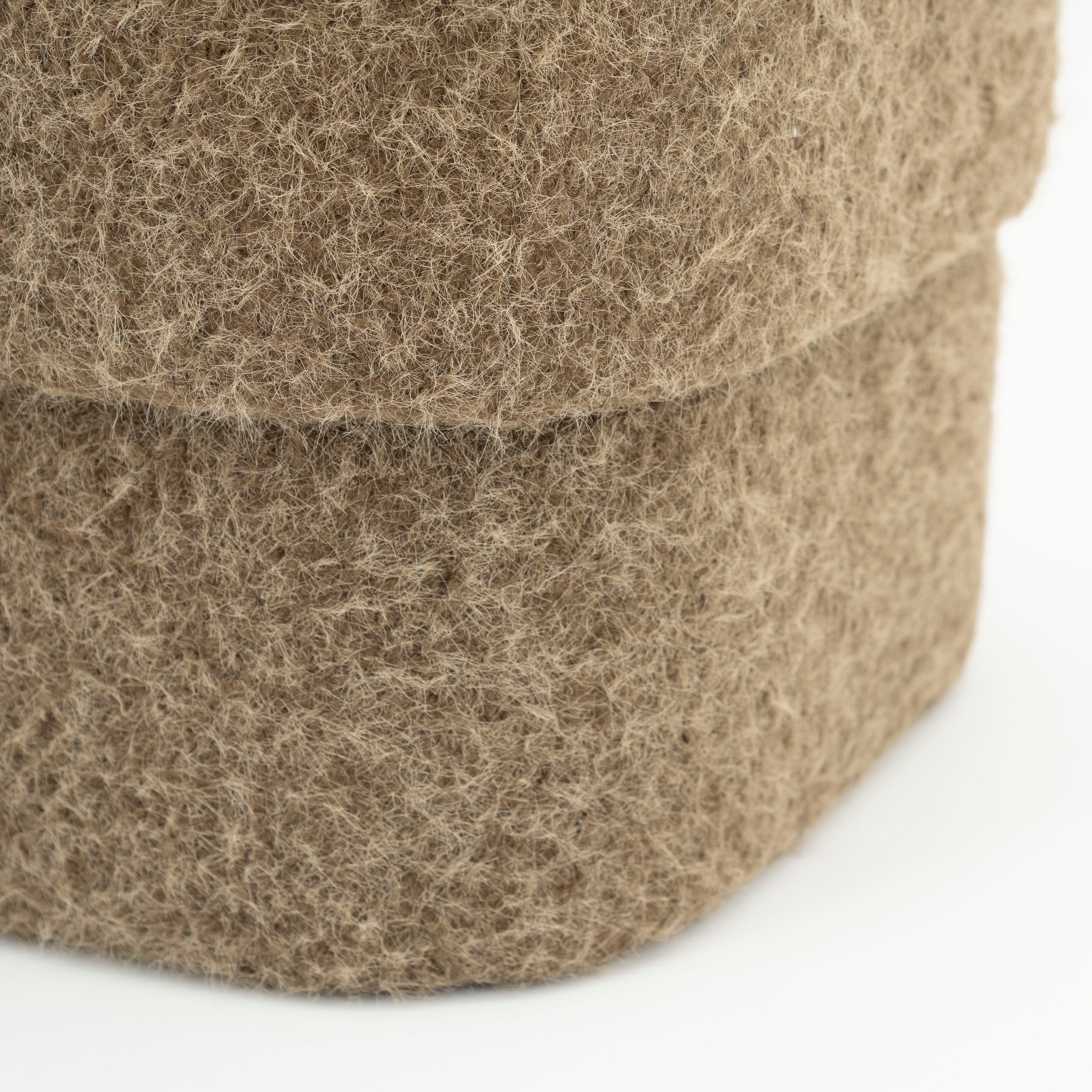 KELSO Brown Pouf