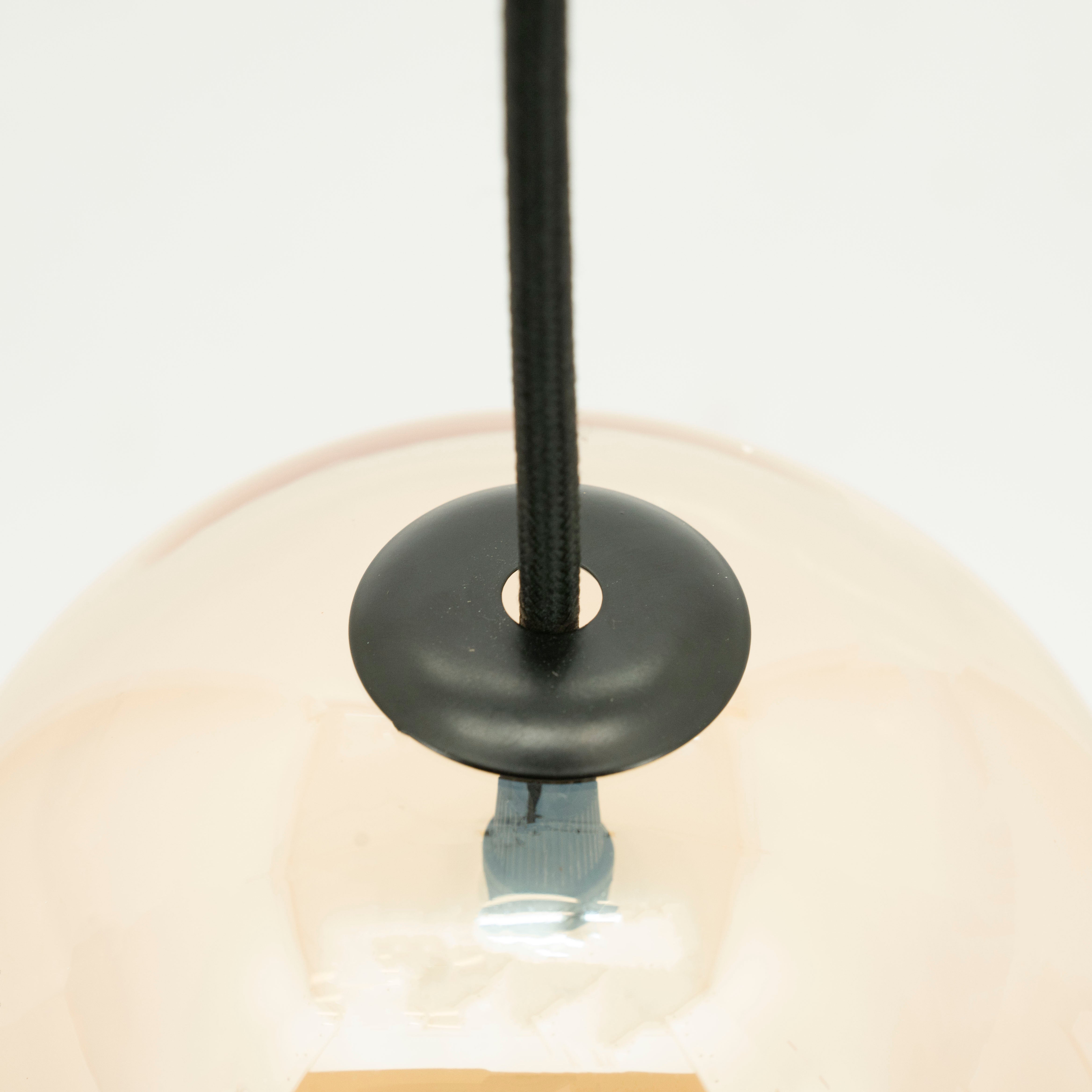 Pendelleuchte aus Glas SHONA gold