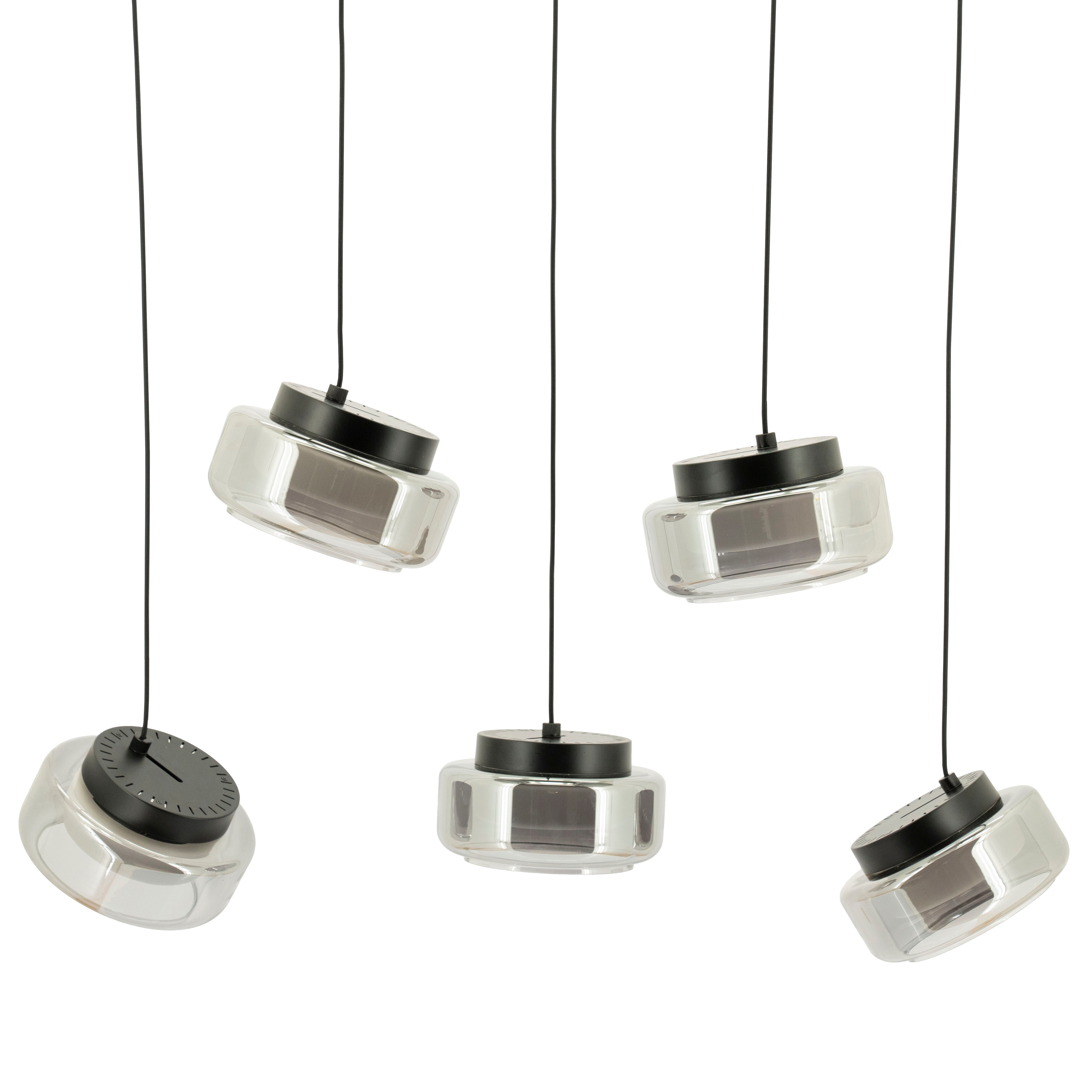 Glas-Pendelleuchte PIVOT