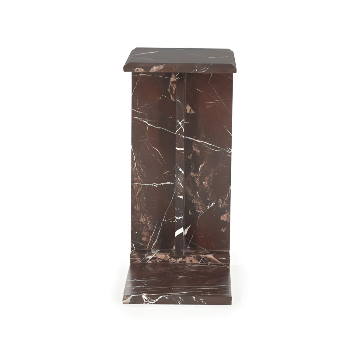 Beistelltisch MIRAGE bordeaux Marmor