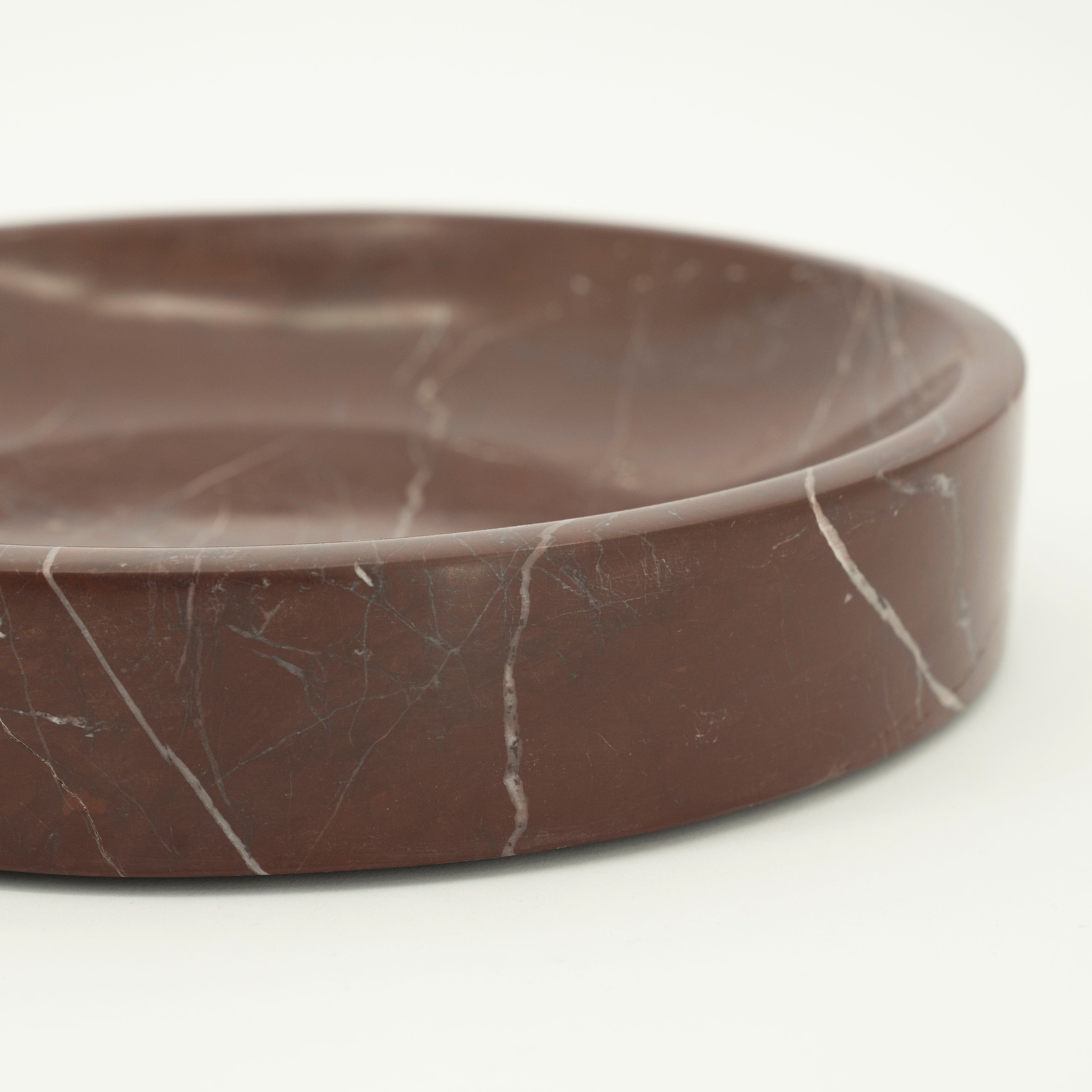 Brown Marble Bowl
