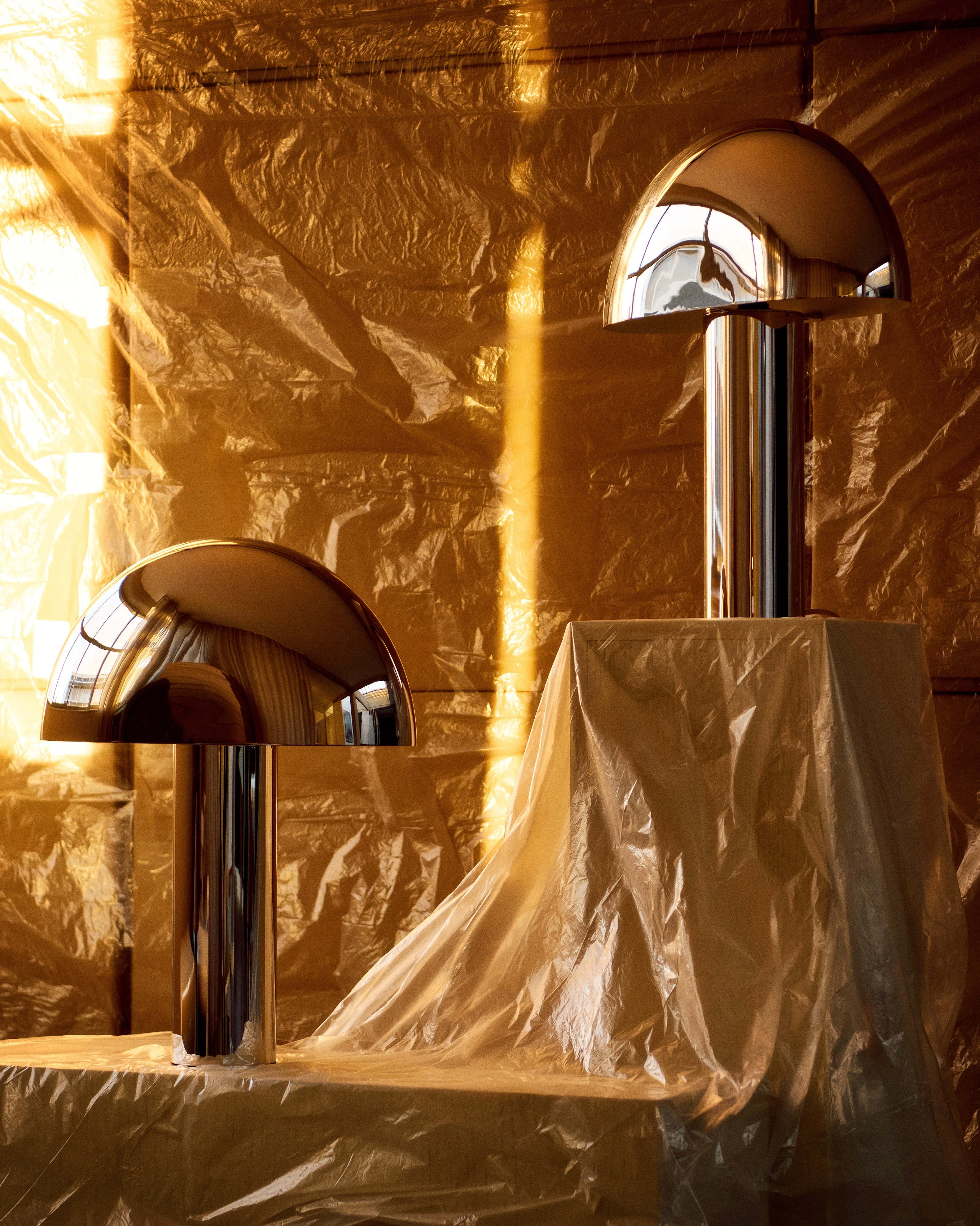 Tischlampe AGLOW Nickel