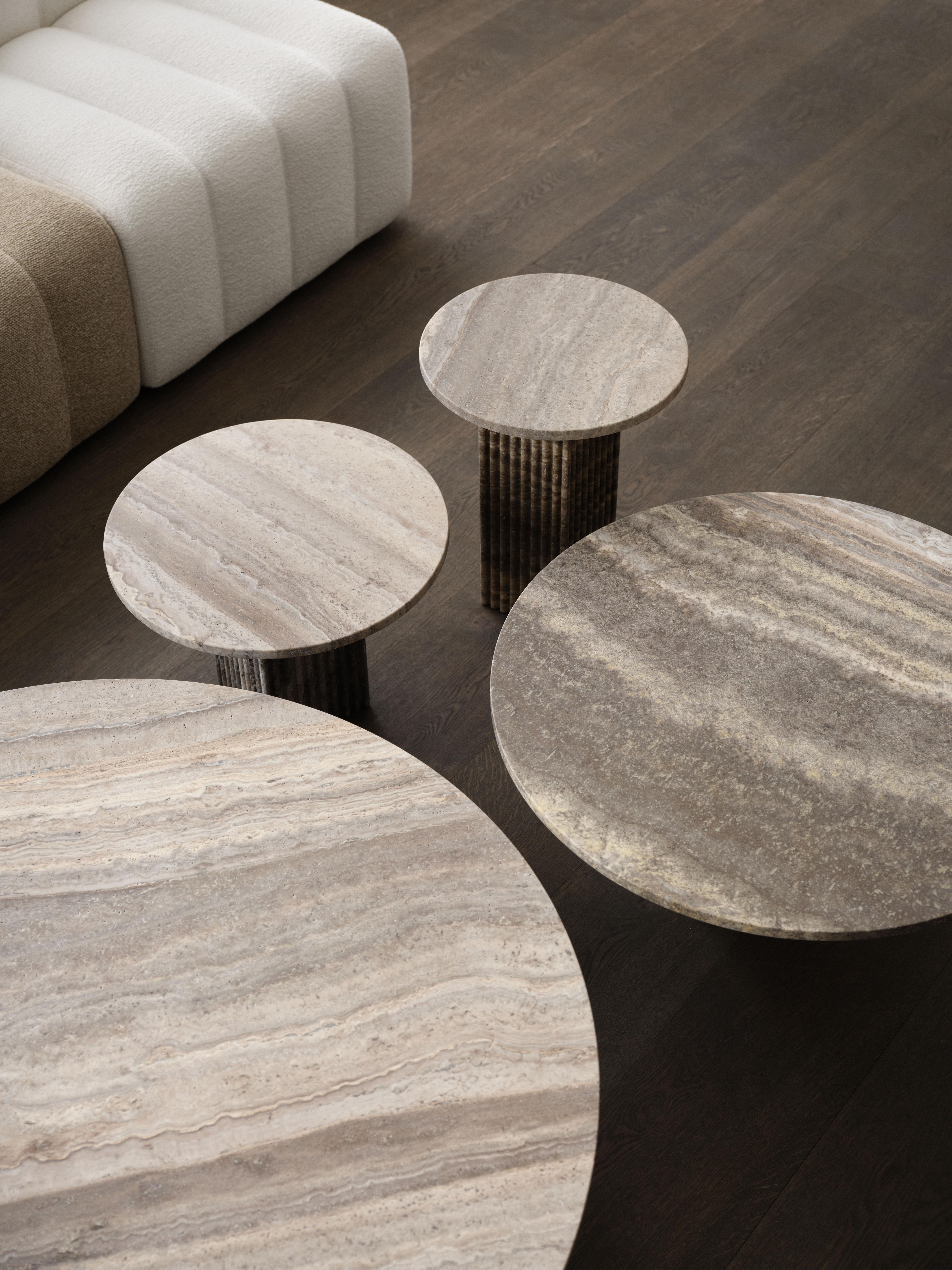 SOHO travertine coffee table