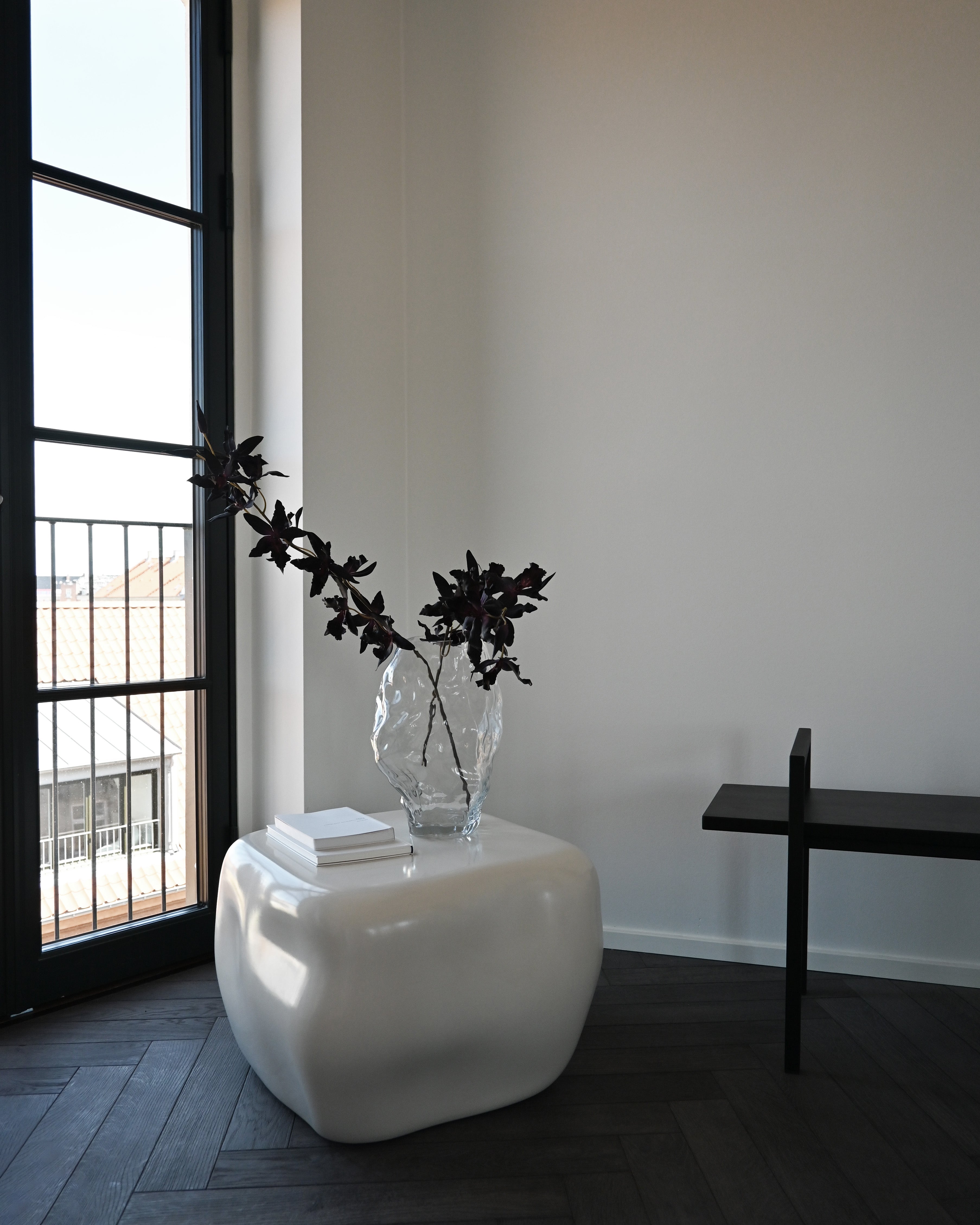 Couchtisch ISHI weiße Keramik