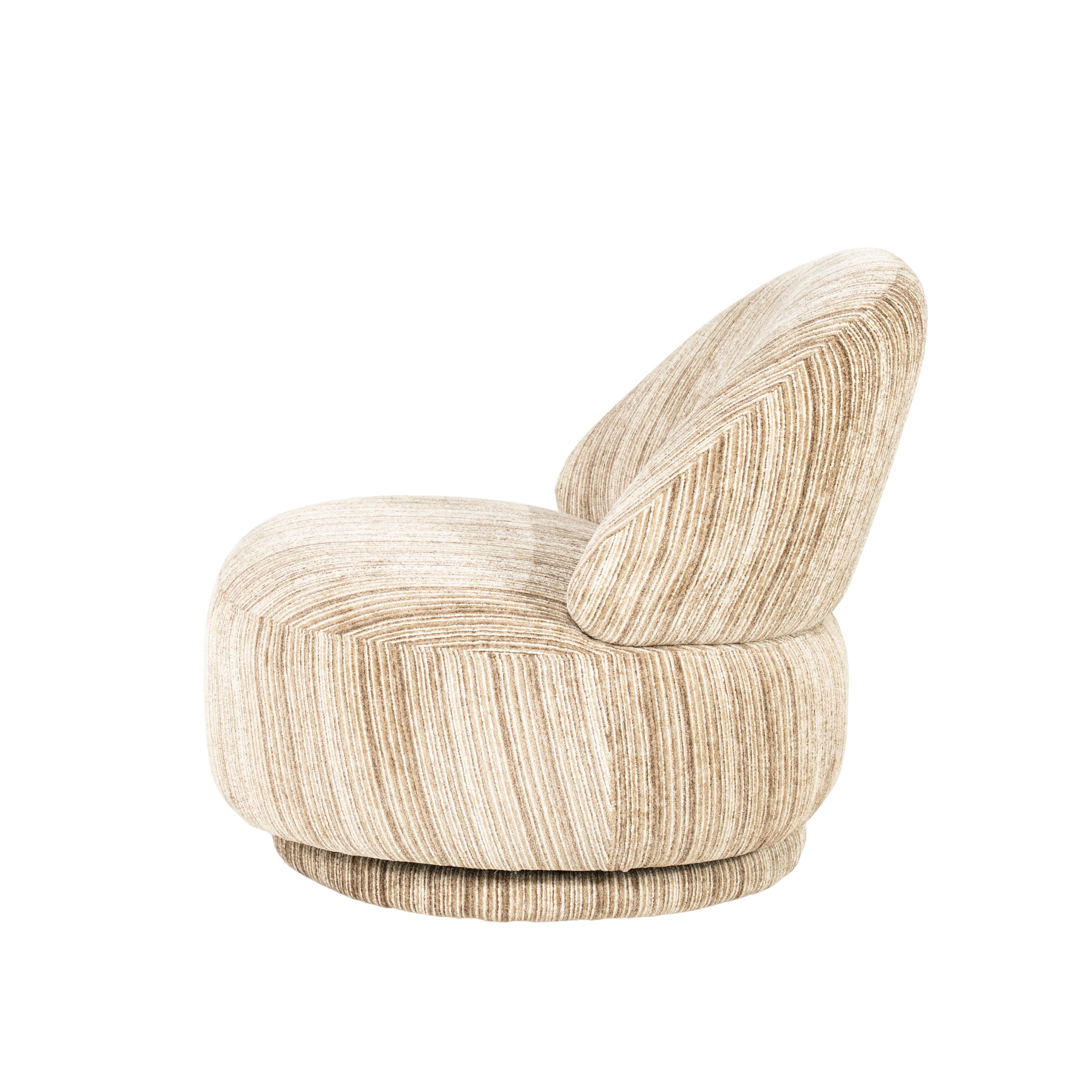 Fotel FINELINE brązowy z beżowym