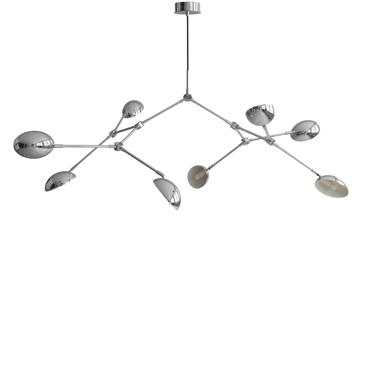 DROP chandelier chrome
