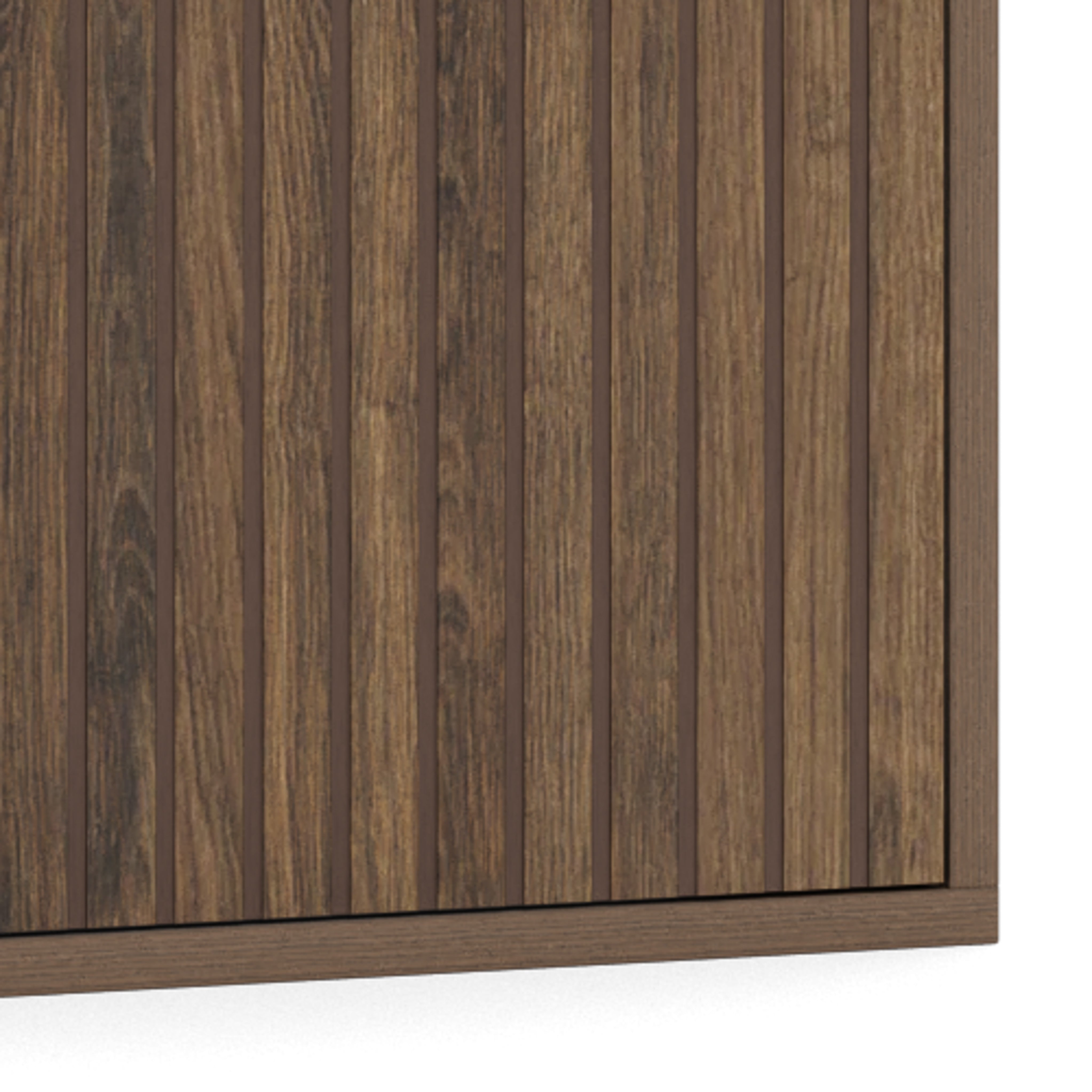 Albany's shoe cabinet dark melaamin oak