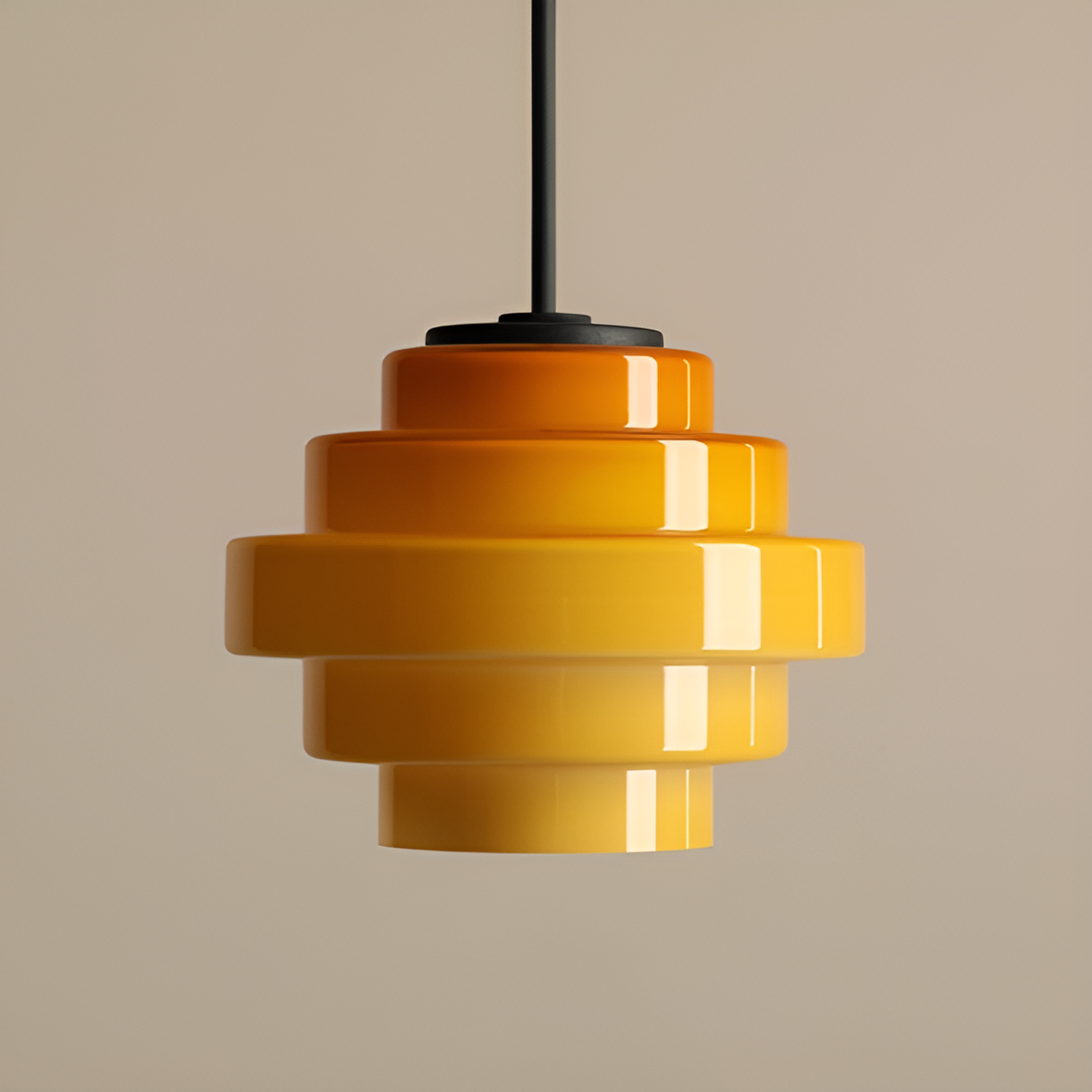 Lampa wisząca FILO miodowy