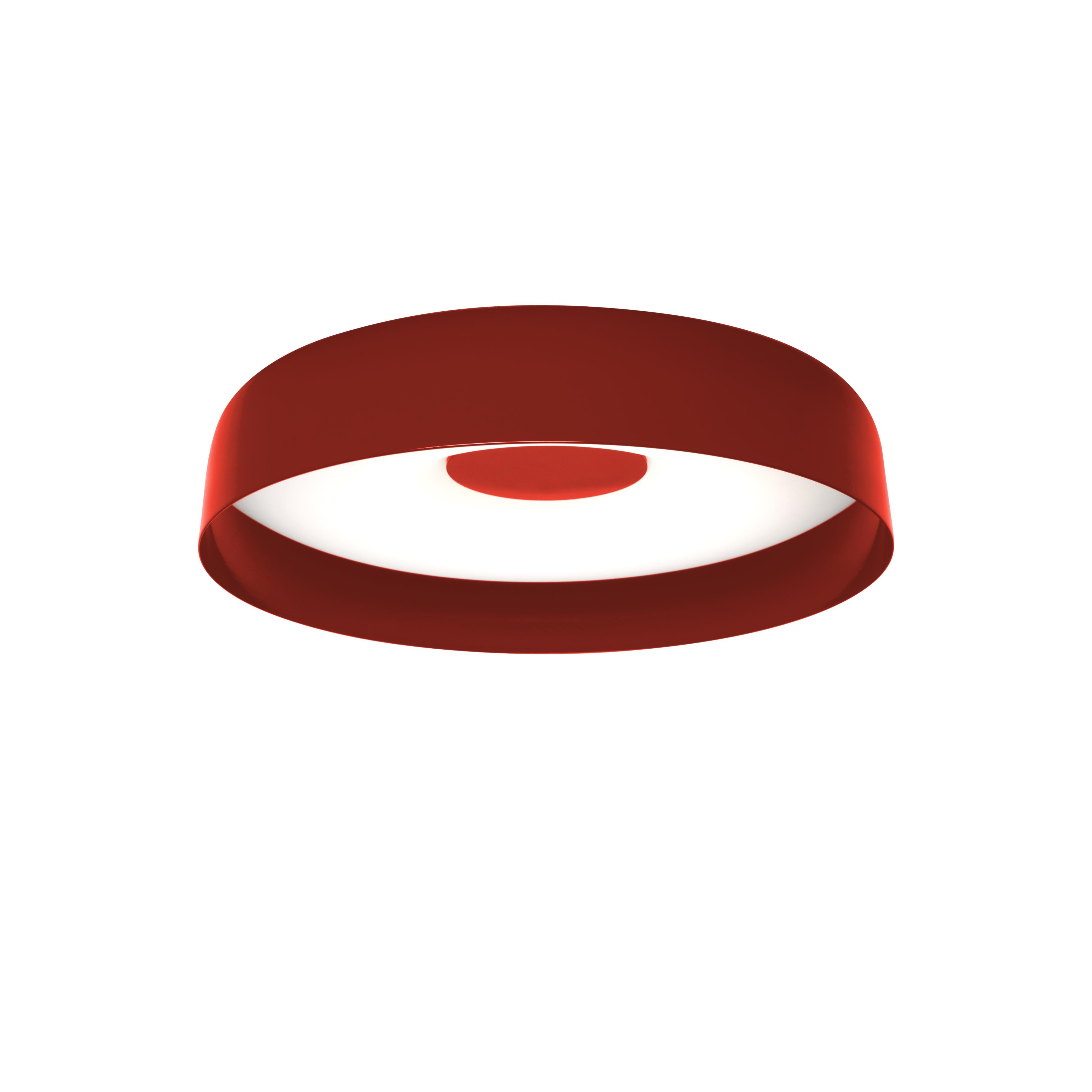 PAPAVERO Glossy Red Wall Lamp