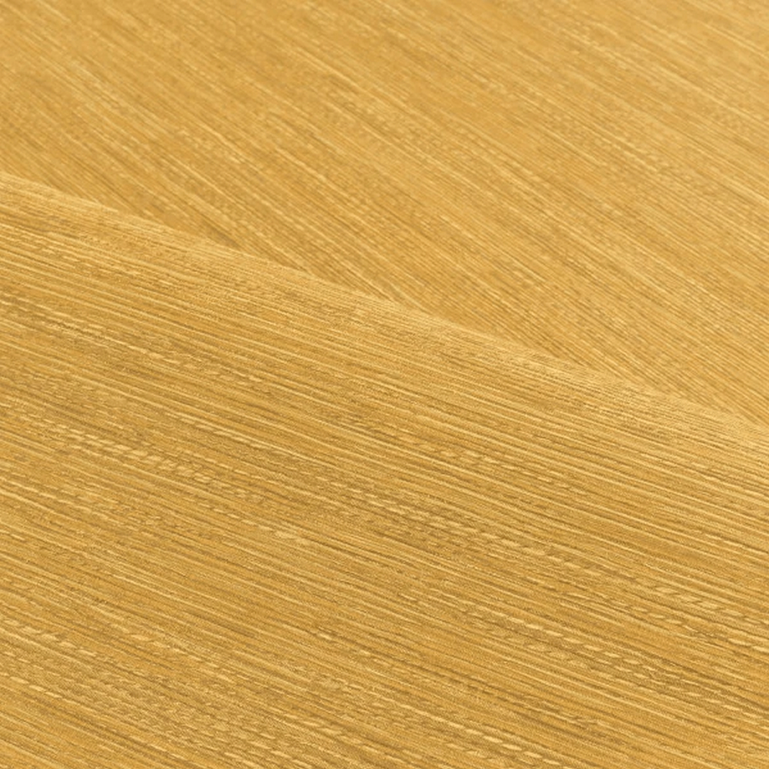 Structural wallpaper imitating jacquard fabric TATAMI - CURRY warm yellow