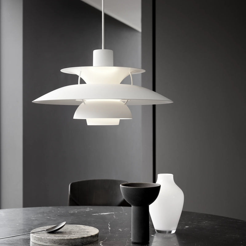PH 5 Pendant Lamp Monochromatic White