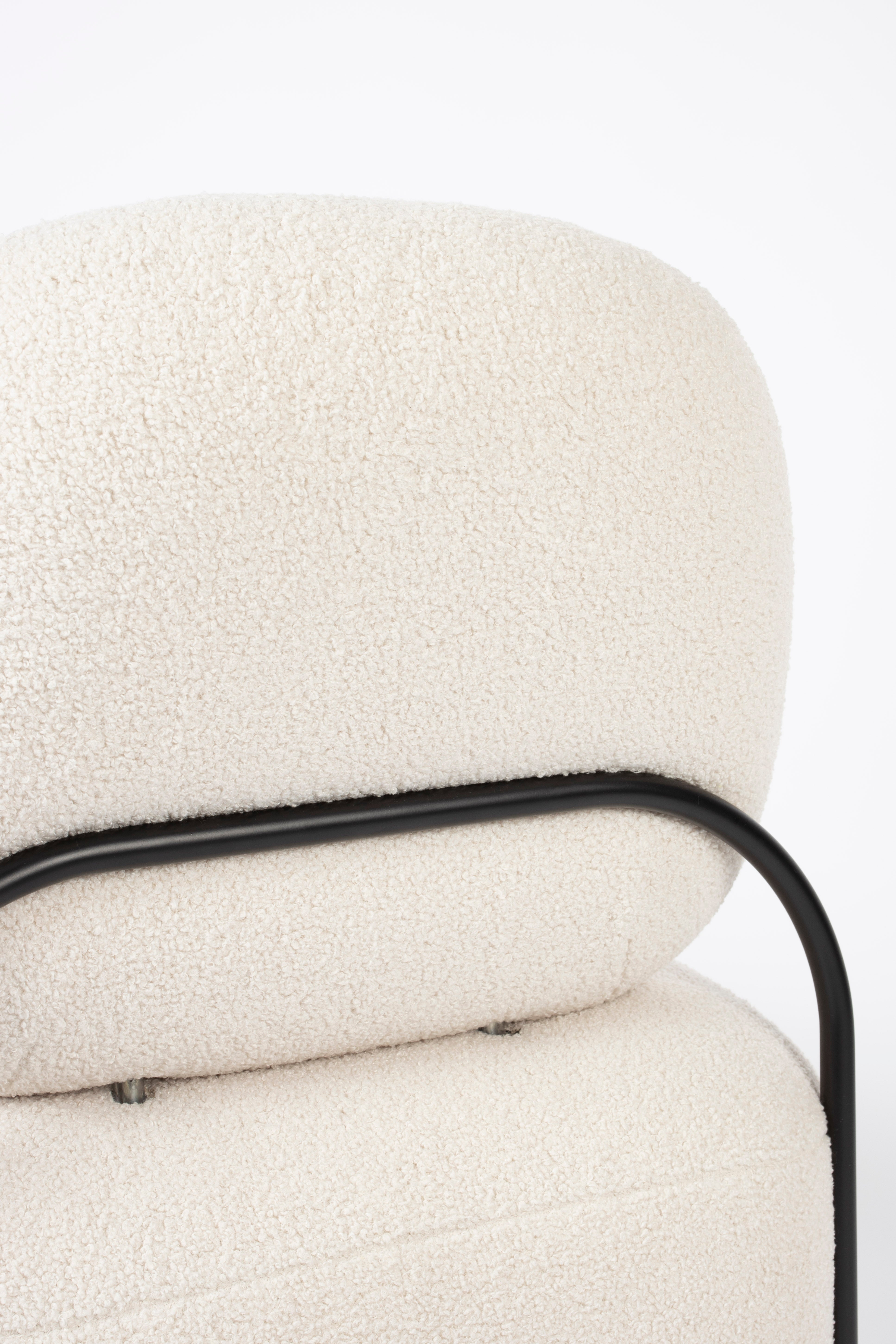 Polly armchair broken white