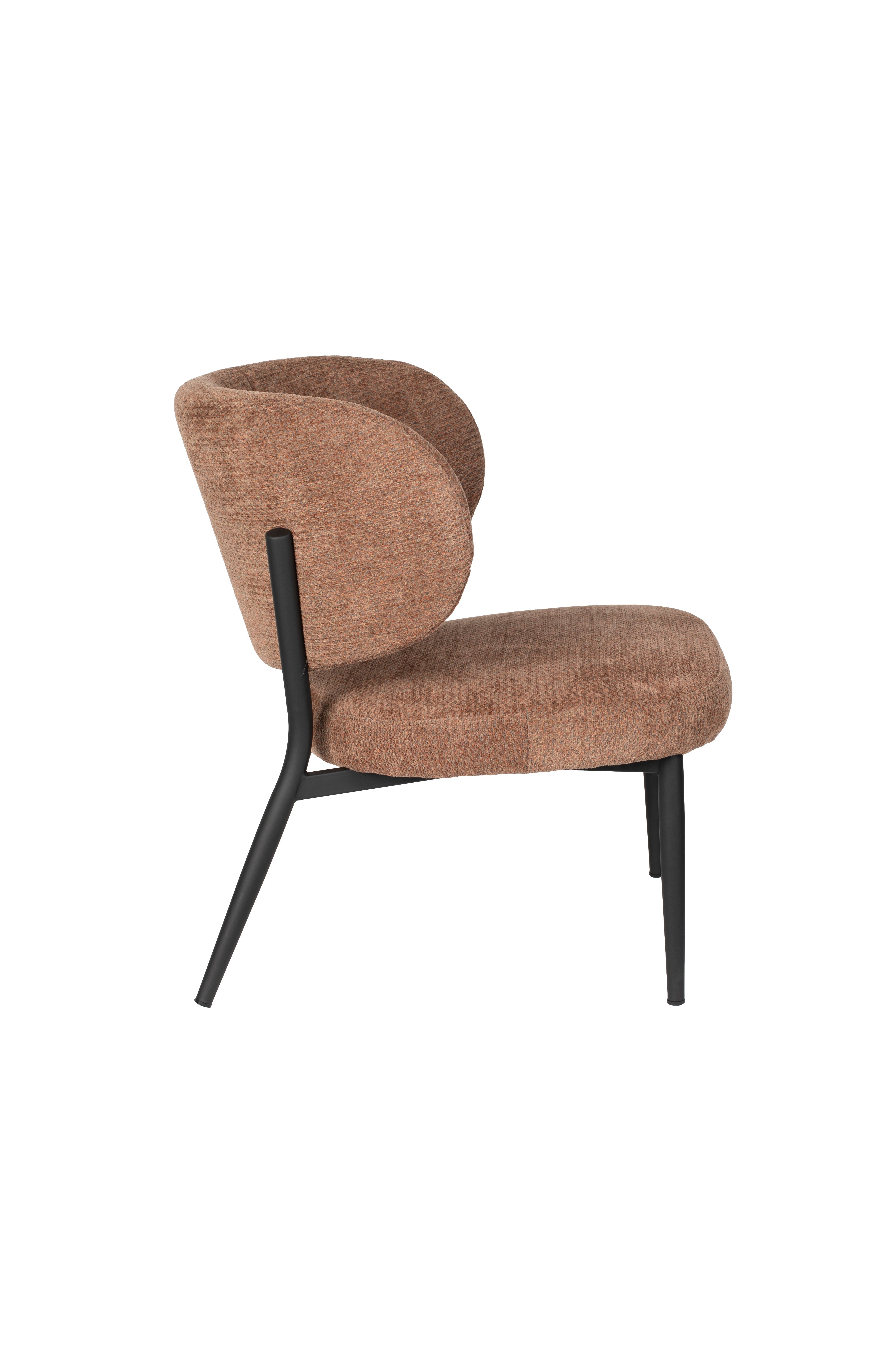 Sanne orange armchair