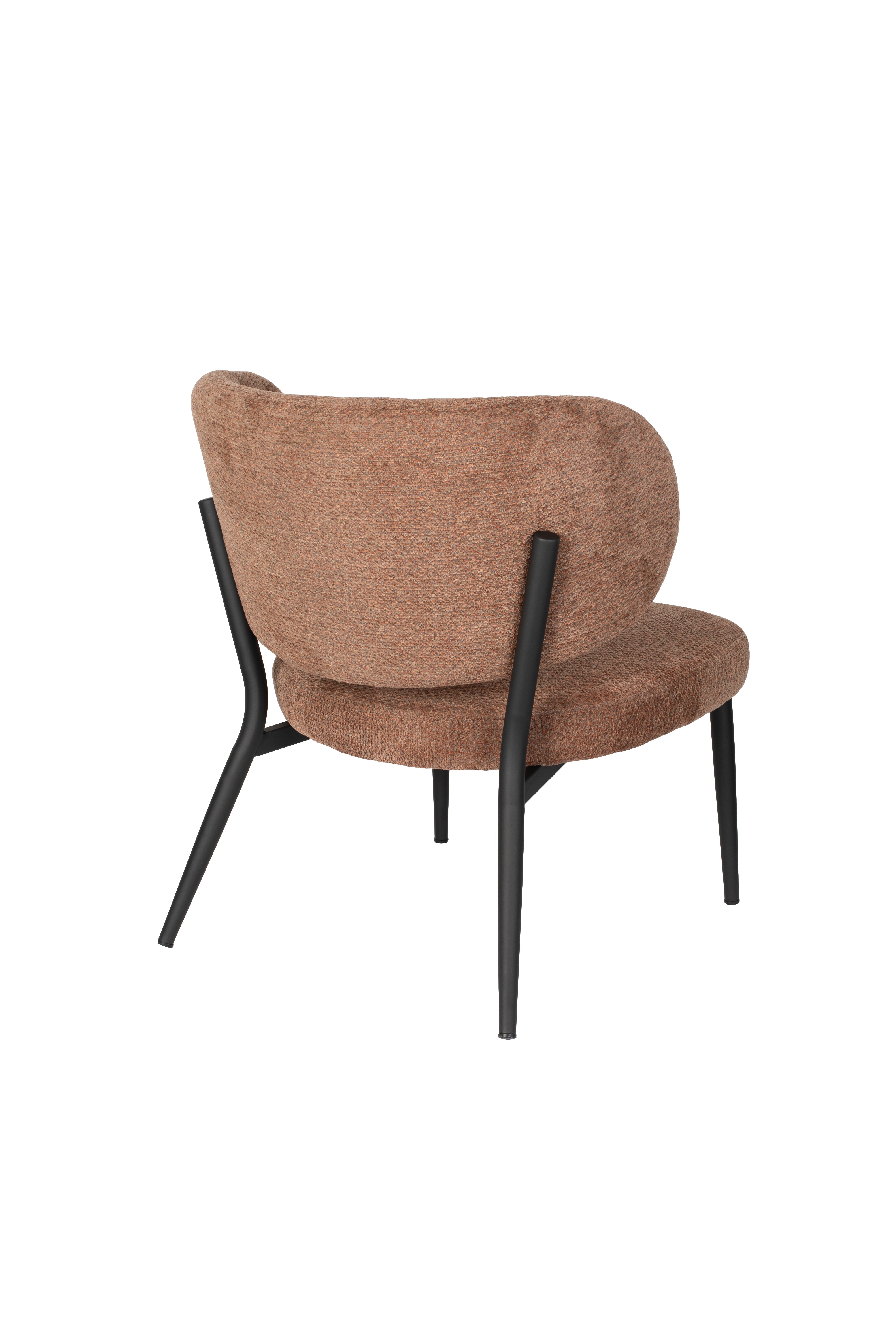 Sanne orange armchair