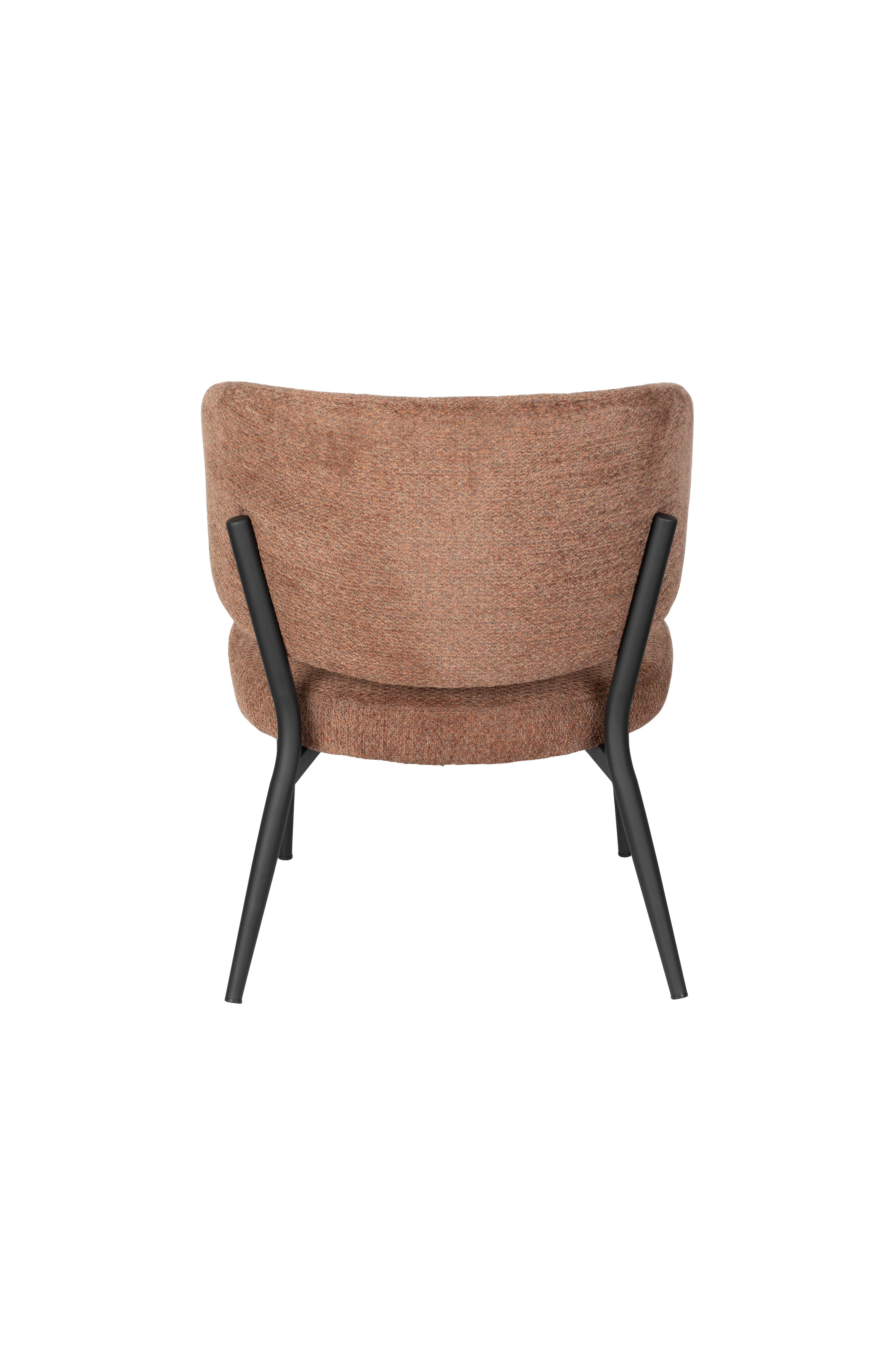 Sanne orange armchair