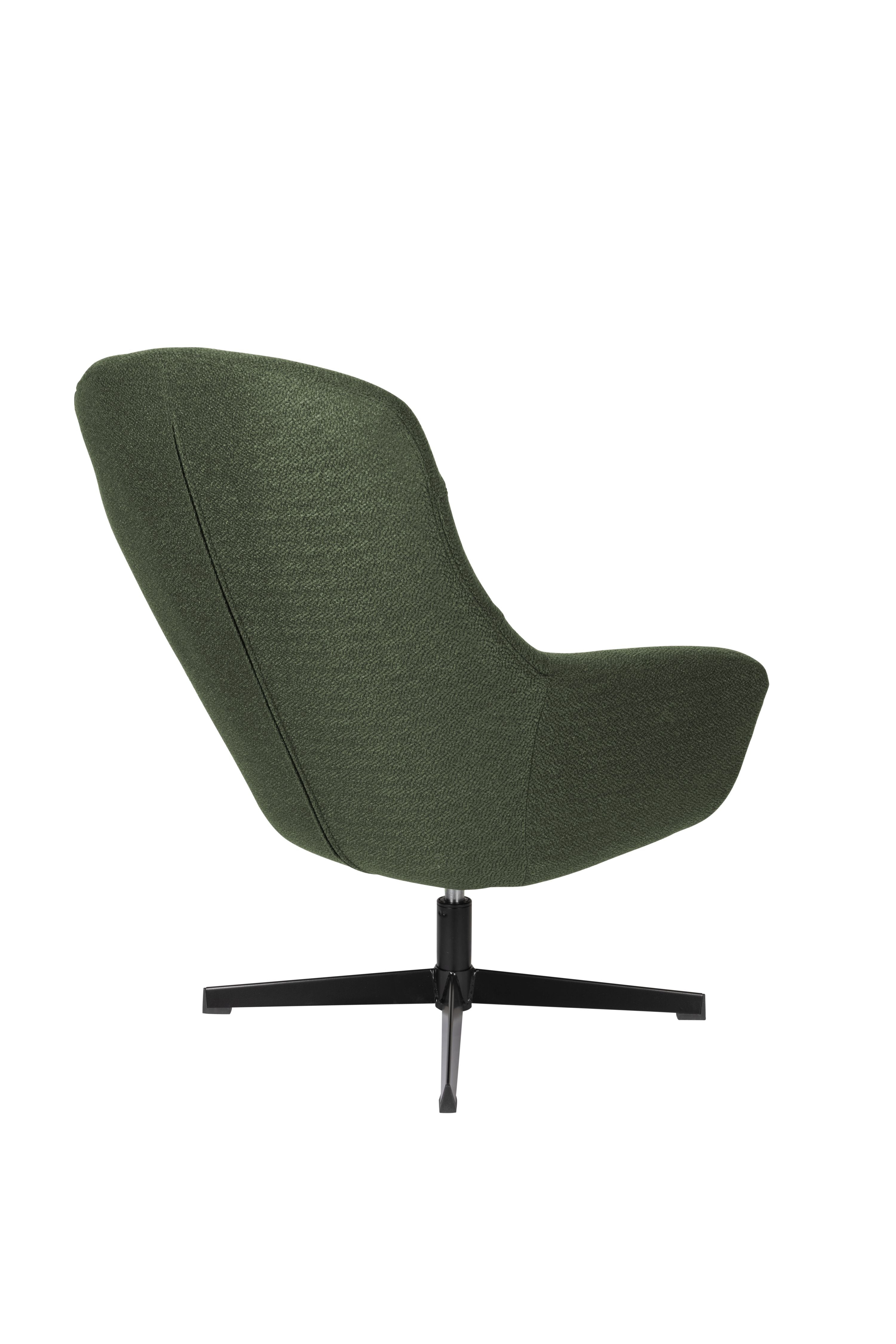 Yuki green swivel chair