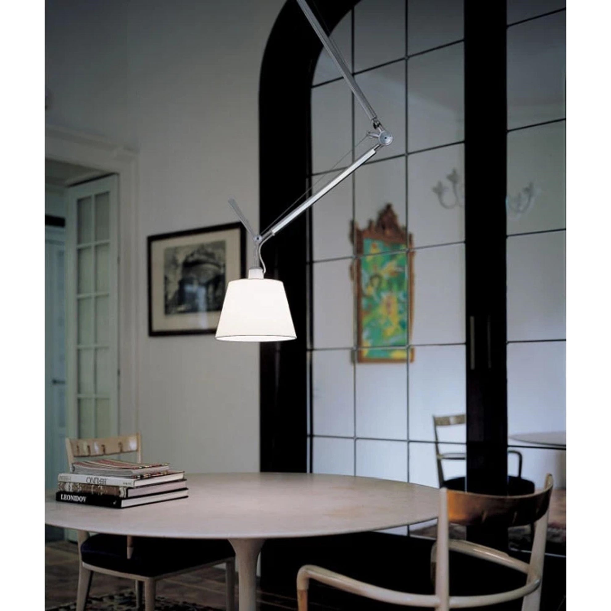 Pendelleuchte TOLOMEO graue Satin