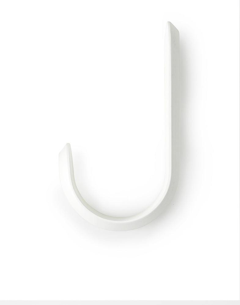 Garderobe CURVE weiß Eschenfurnier