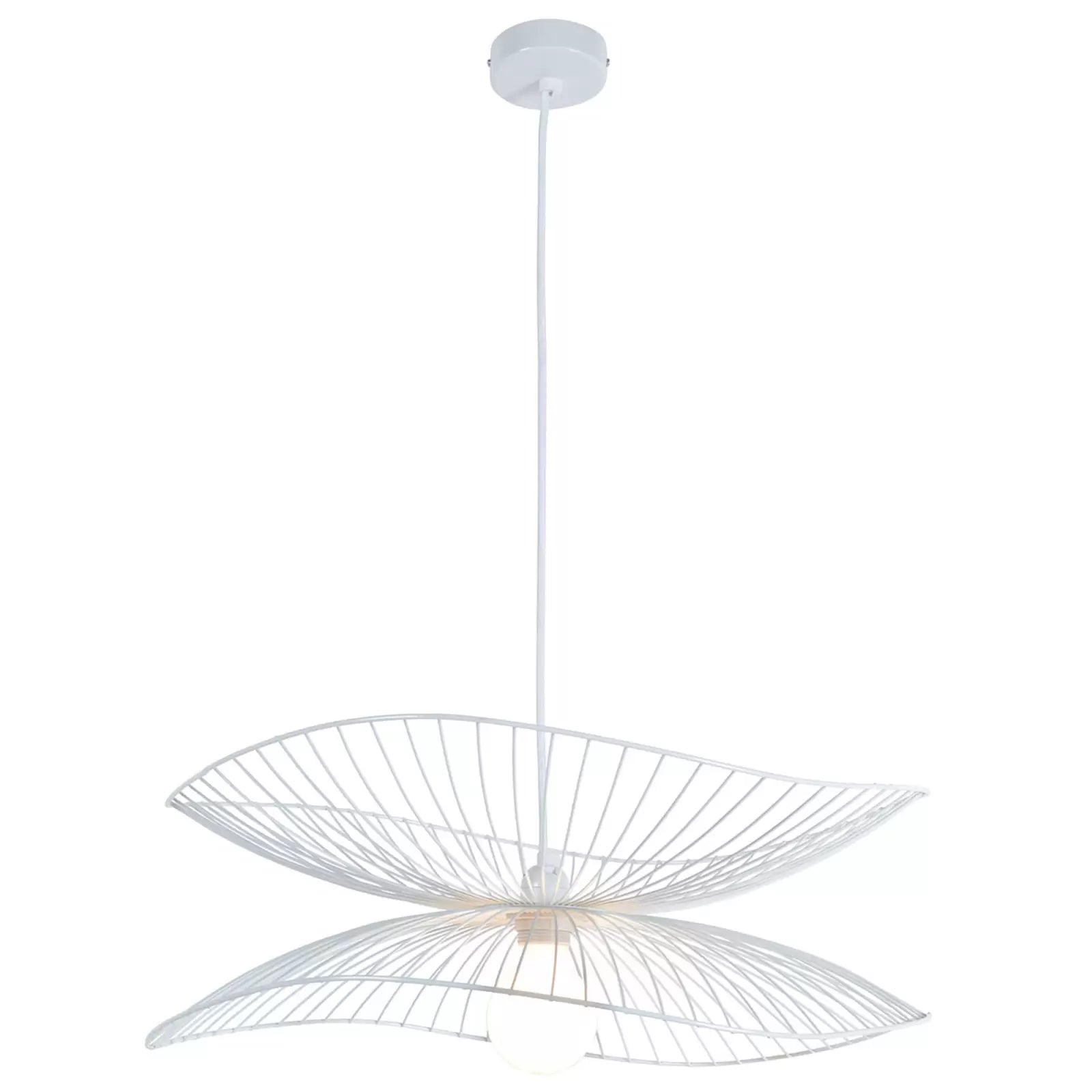 White linding lamp