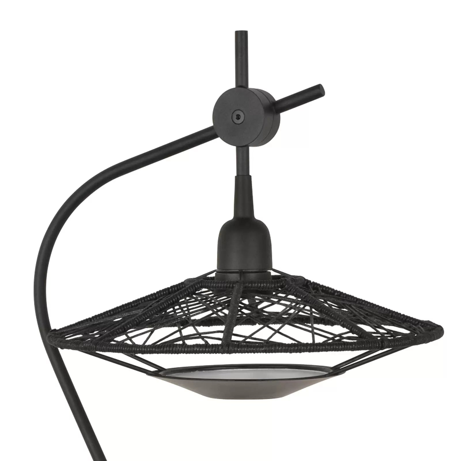 Carpa black table lamp