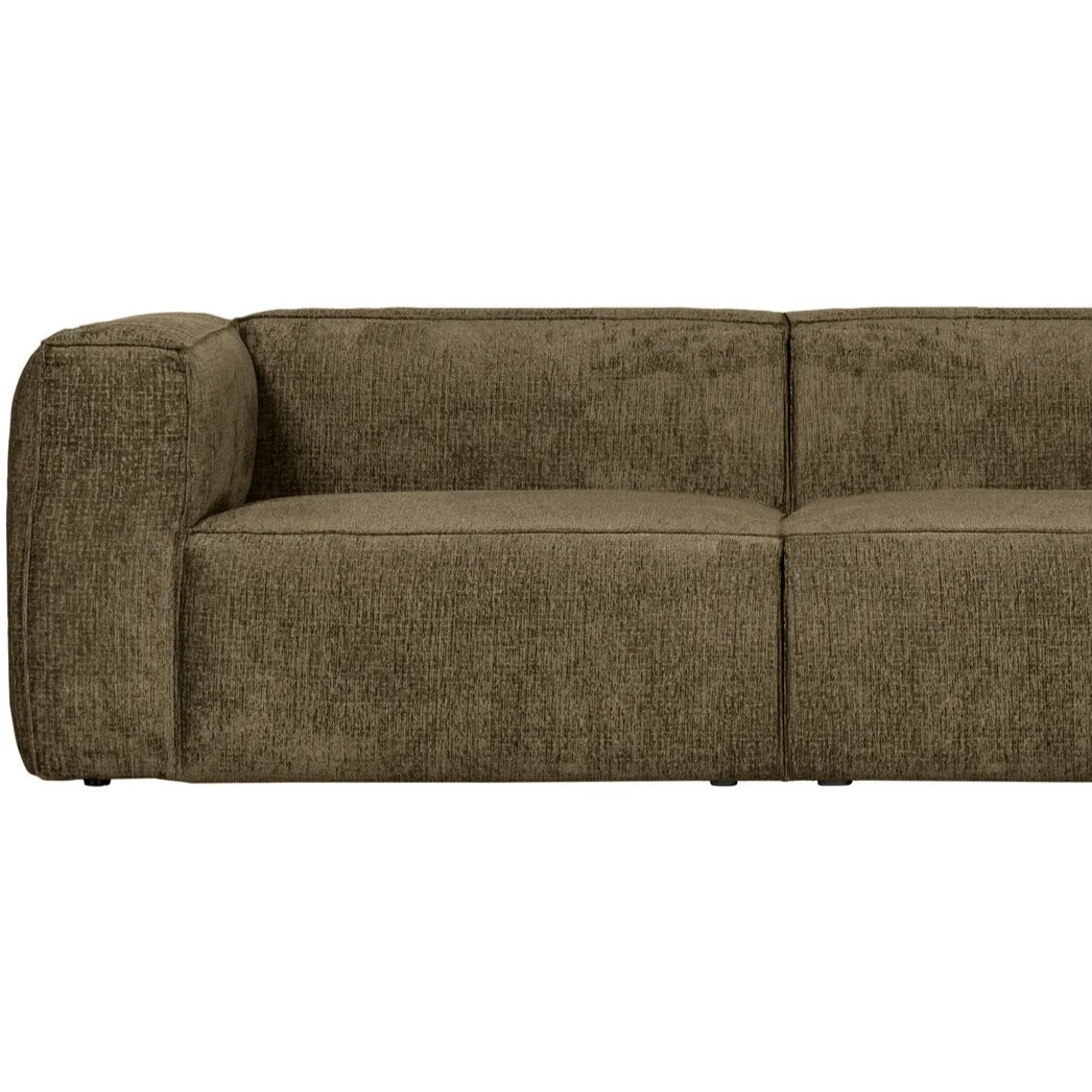 Dunkelgrüne Bohne 3,5-Personen-Sofa