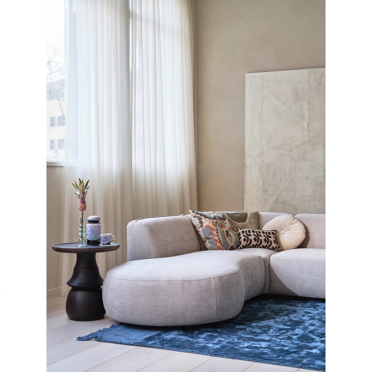 Side table Broad wood mango