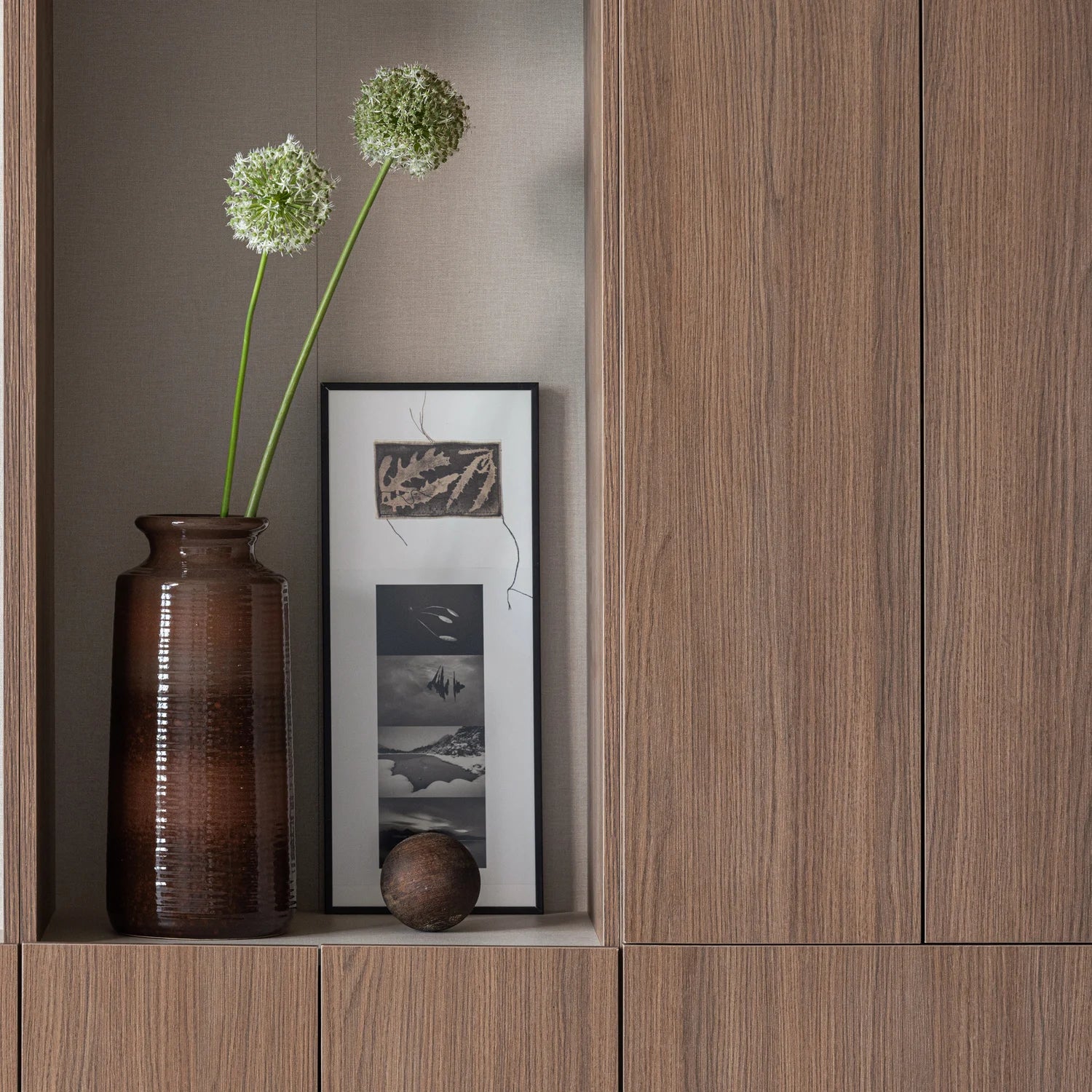 DECENNIA vase brown