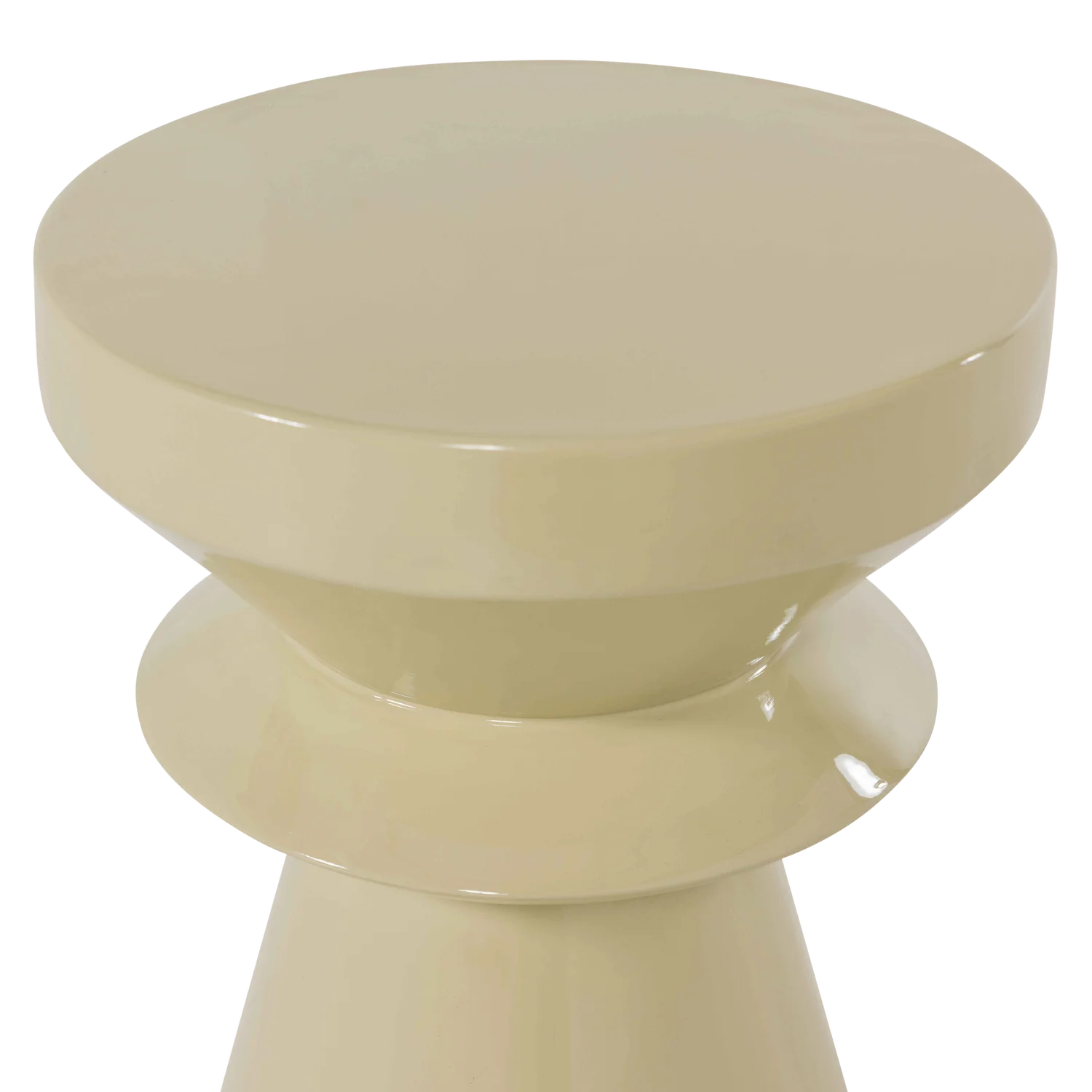 FEDDE Side Table Light Yellow