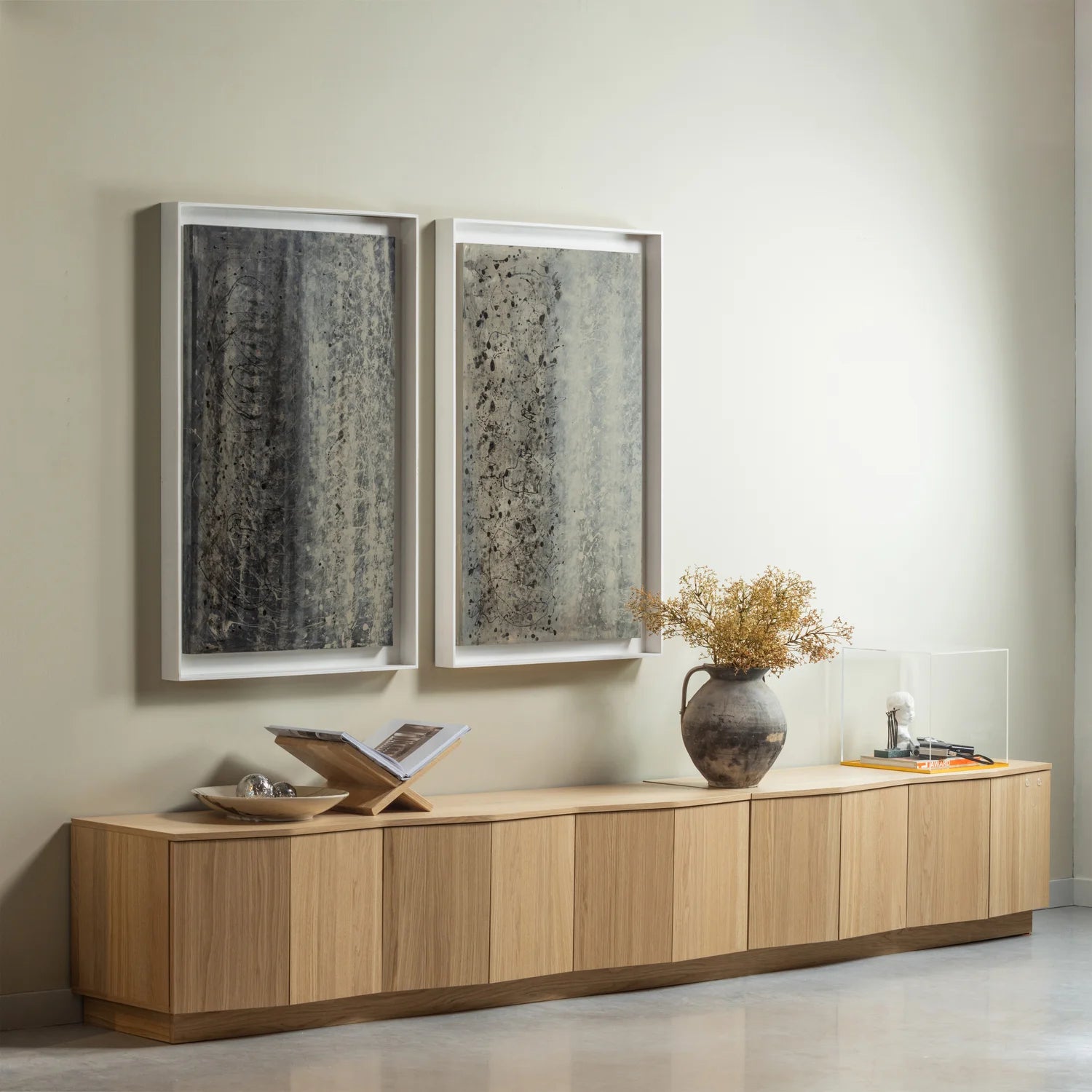 ZUMA TV cabinet oak veneer