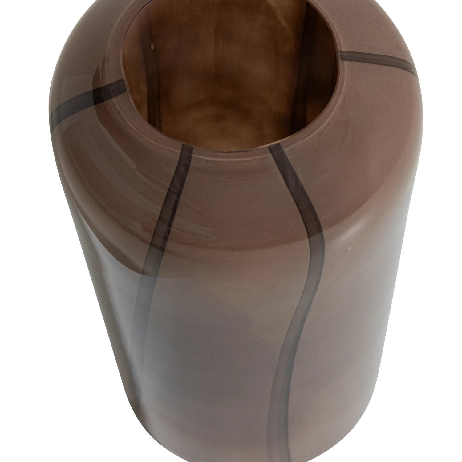 ARLES Vase brown