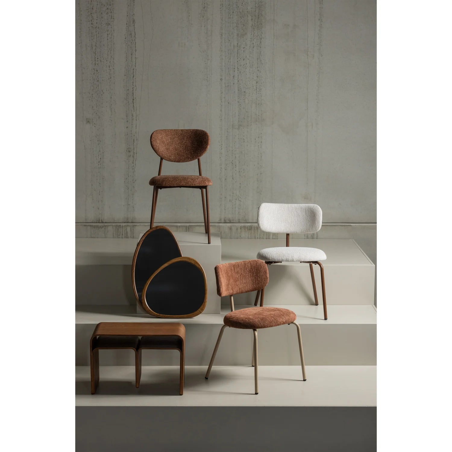 Travis Dining Chair Off White