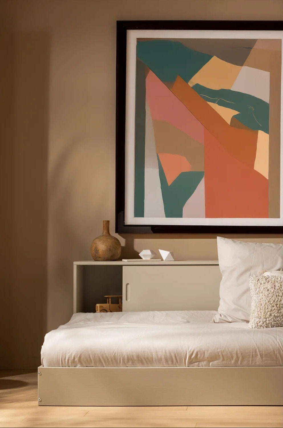 CARTER Beige Bed