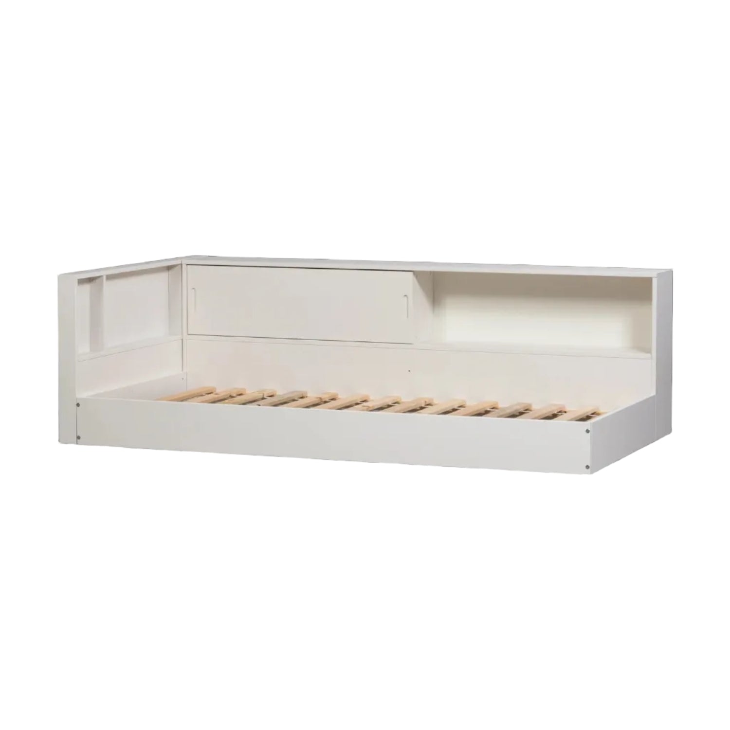 CARTER Corner Bed in White