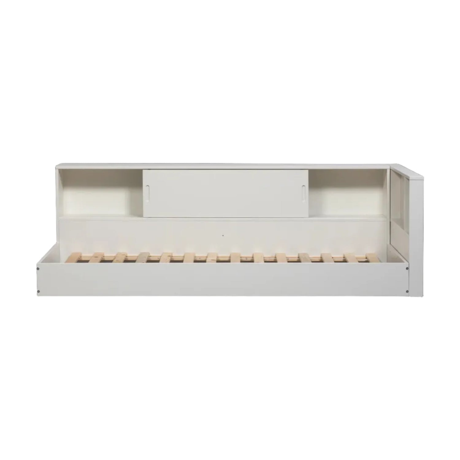 CARTER Corner Bed in White