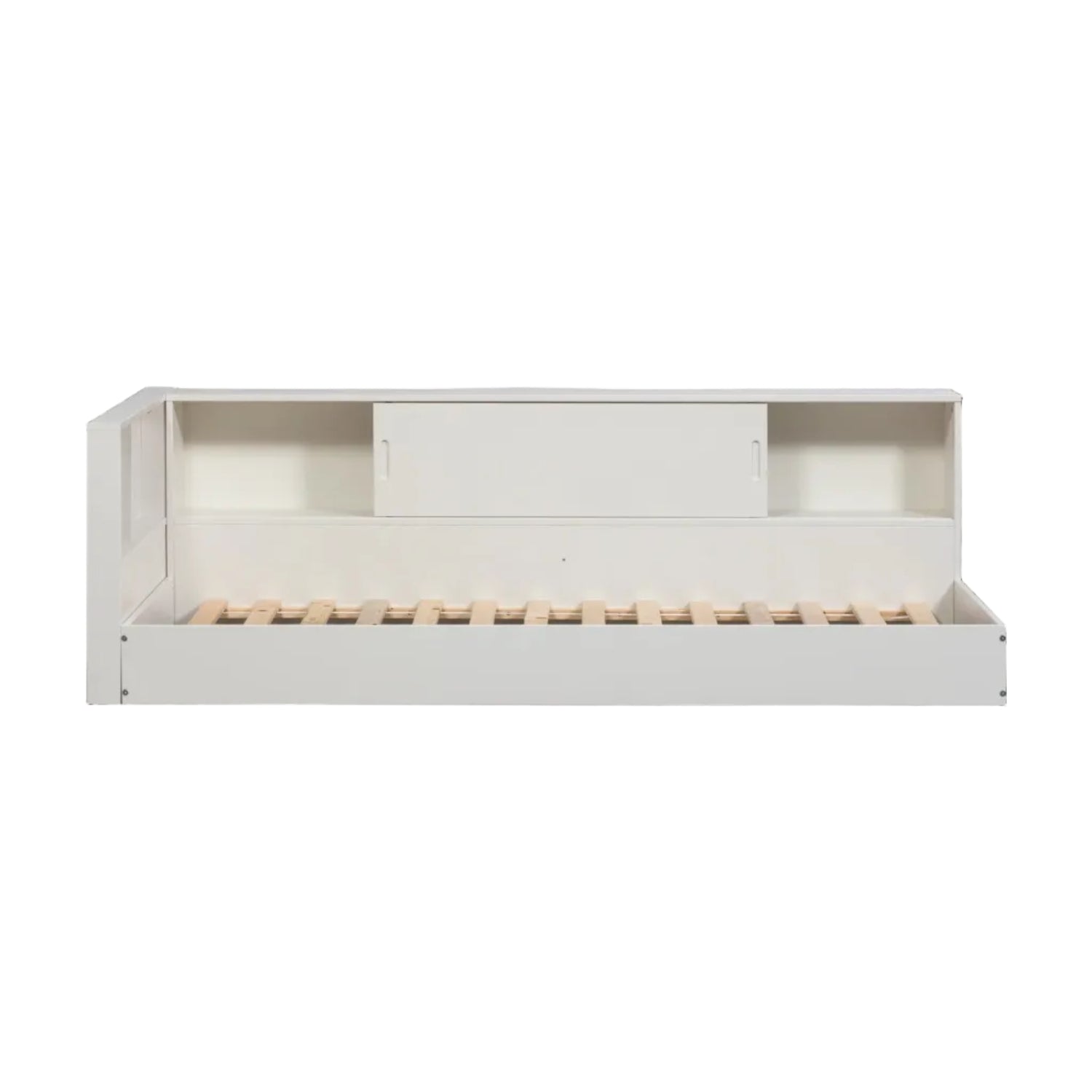 CARTER Corner Bed in White