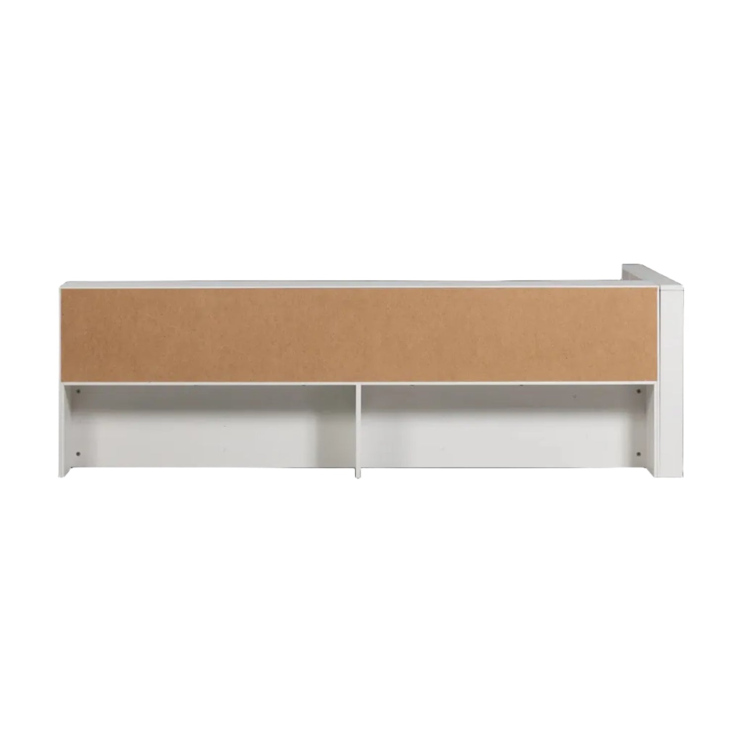 CARTER Corner Bed in White
