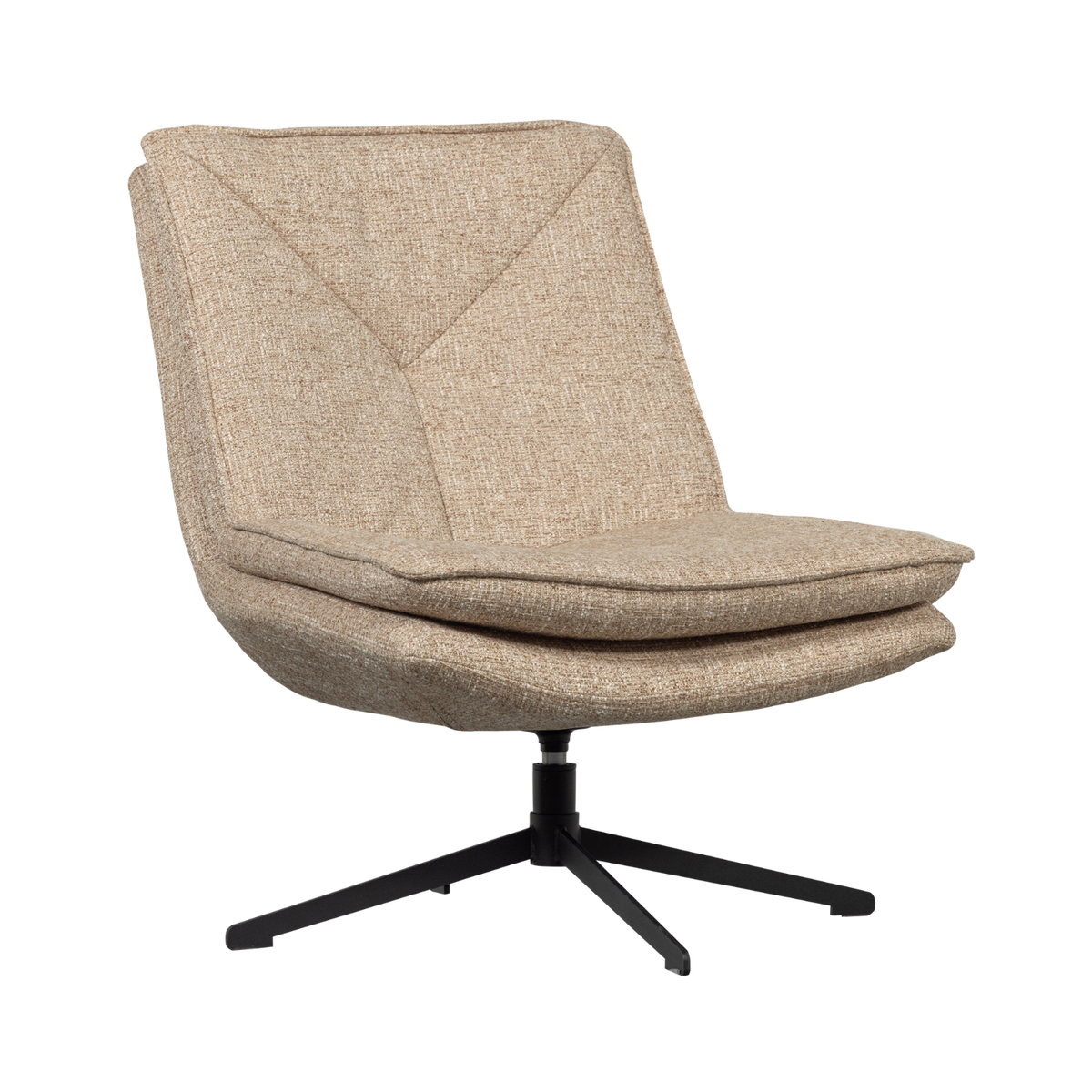 Fotel MILARO obrotowy naturalny – Woood
