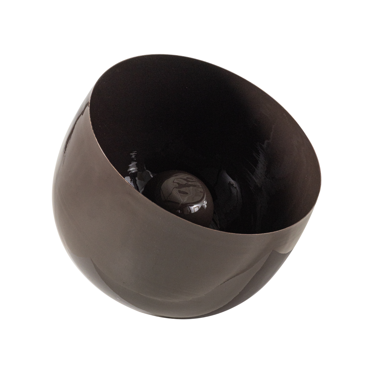 Lampa MERO wysoka ciemnobrązowy – Woood