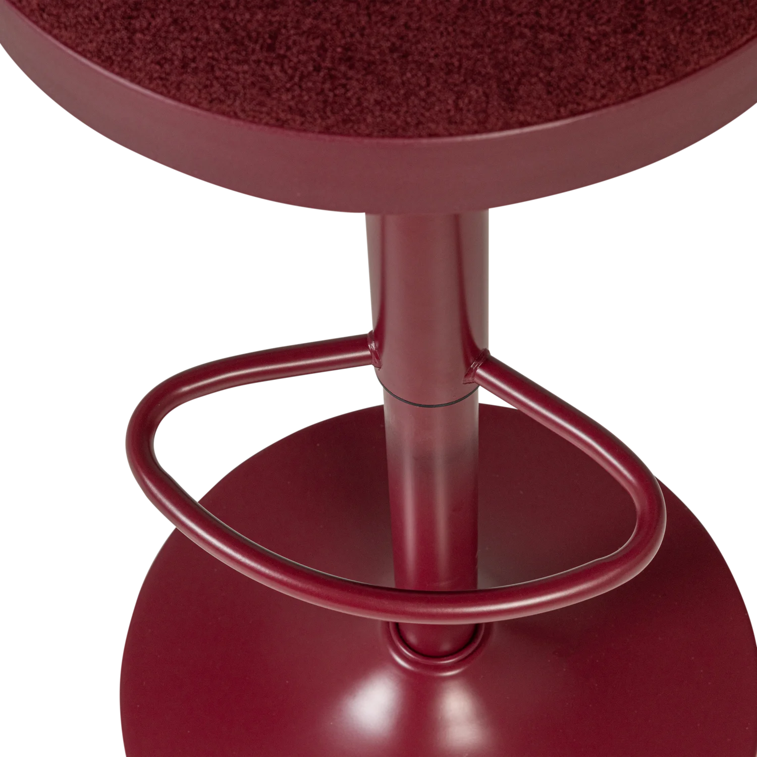 MEVO Adjustable Stool in Burgundy