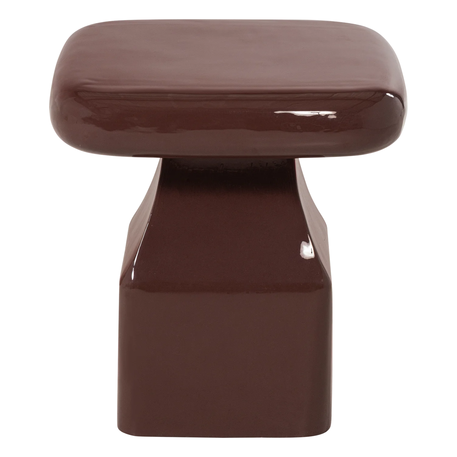 Side Table LOVA Burgundy