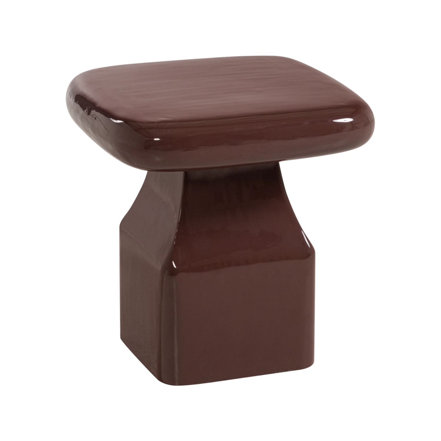 Side Table LOVA Burgundy